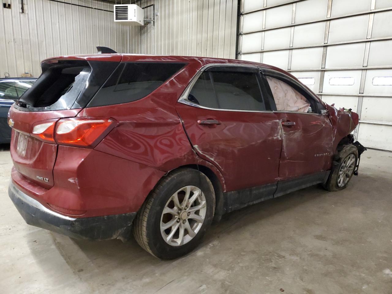 2020 Chevrolet Equinox Lt Красный vin: 3GNAXUEV4LS579882