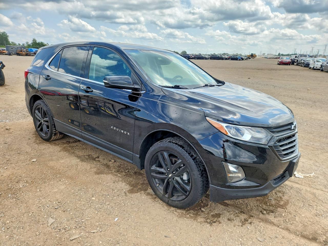 2020 Chevrolet Equinox Lt Black vin: 3GNAXUEV5LL321459