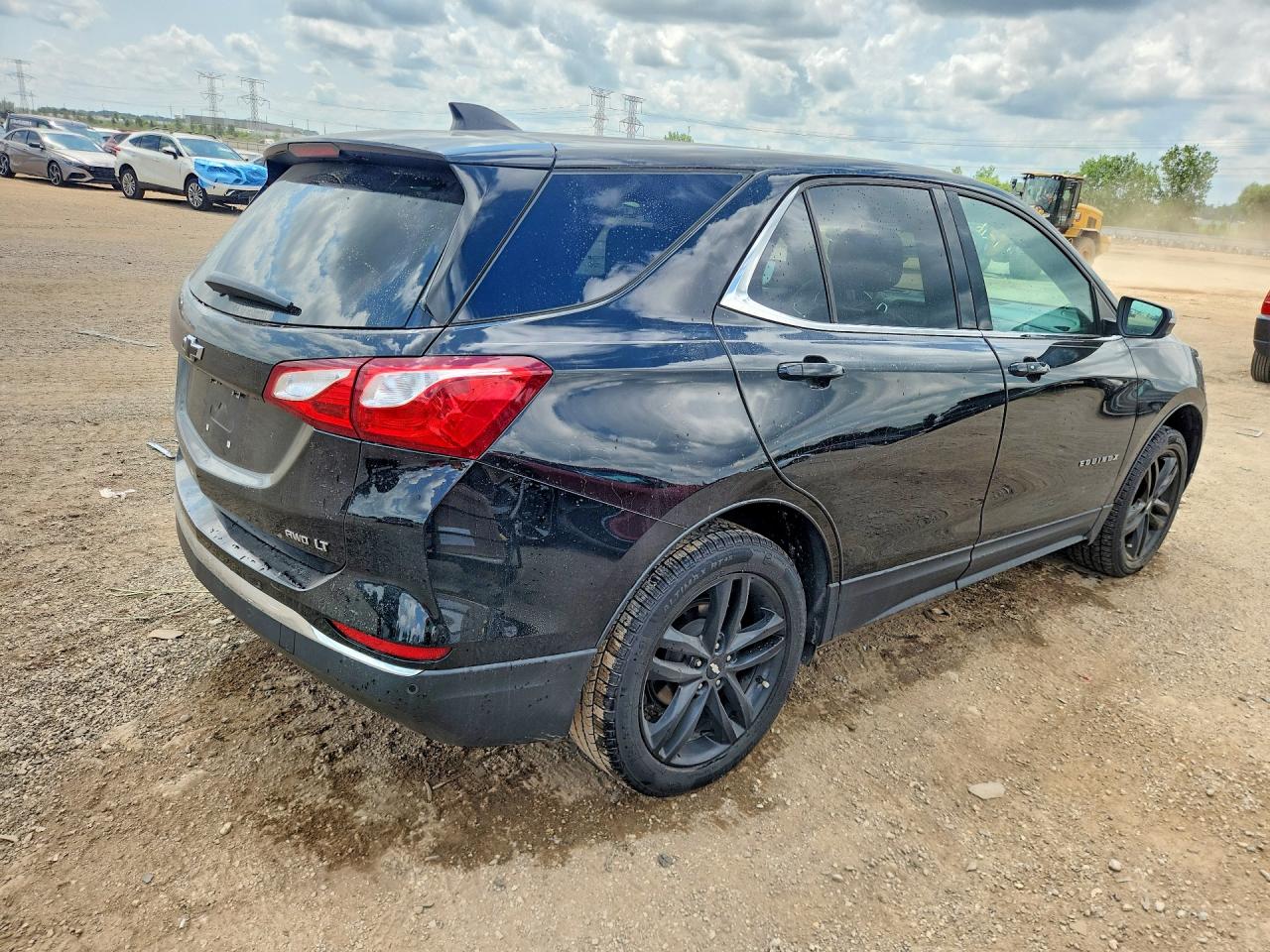 2020 Chevrolet Equinox Lt Black vin: 3GNAXUEV5LL321459