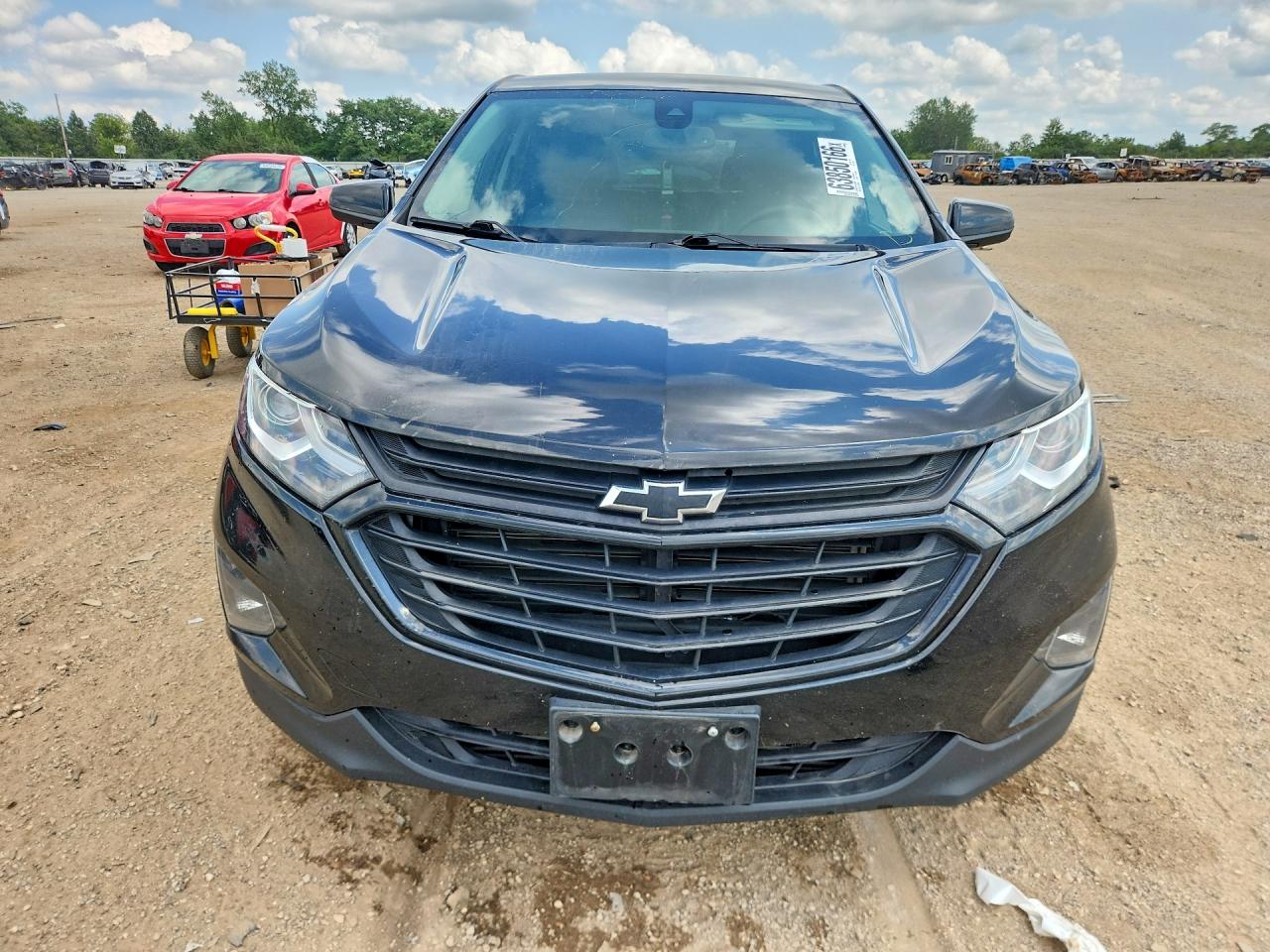 2020 Chevrolet Equinox Lt Black vin: 3GNAXUEV5LL321459