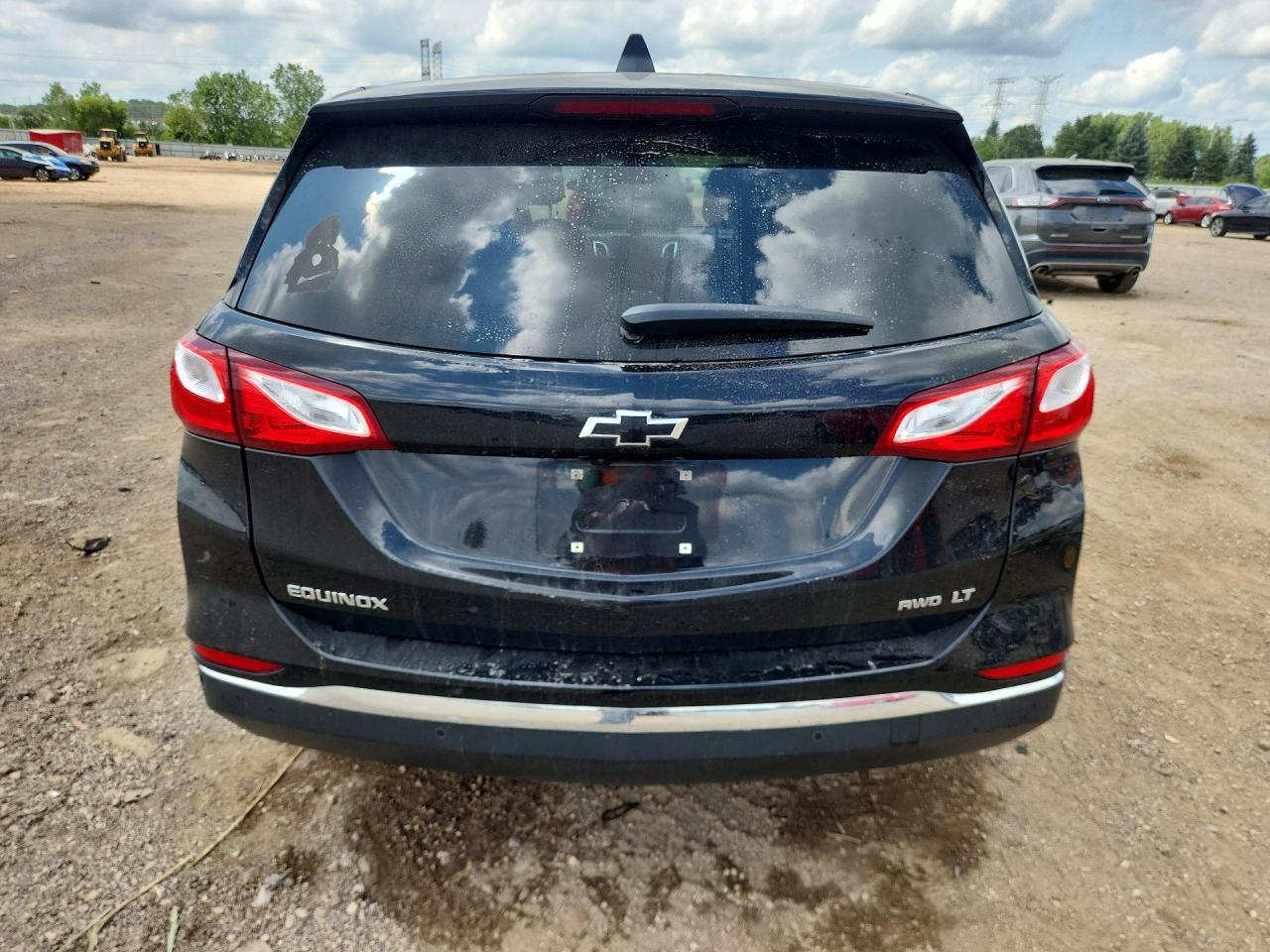 2020 Chevrolet Equinox Lt Black vin: 3GNAXUEV5LL321459