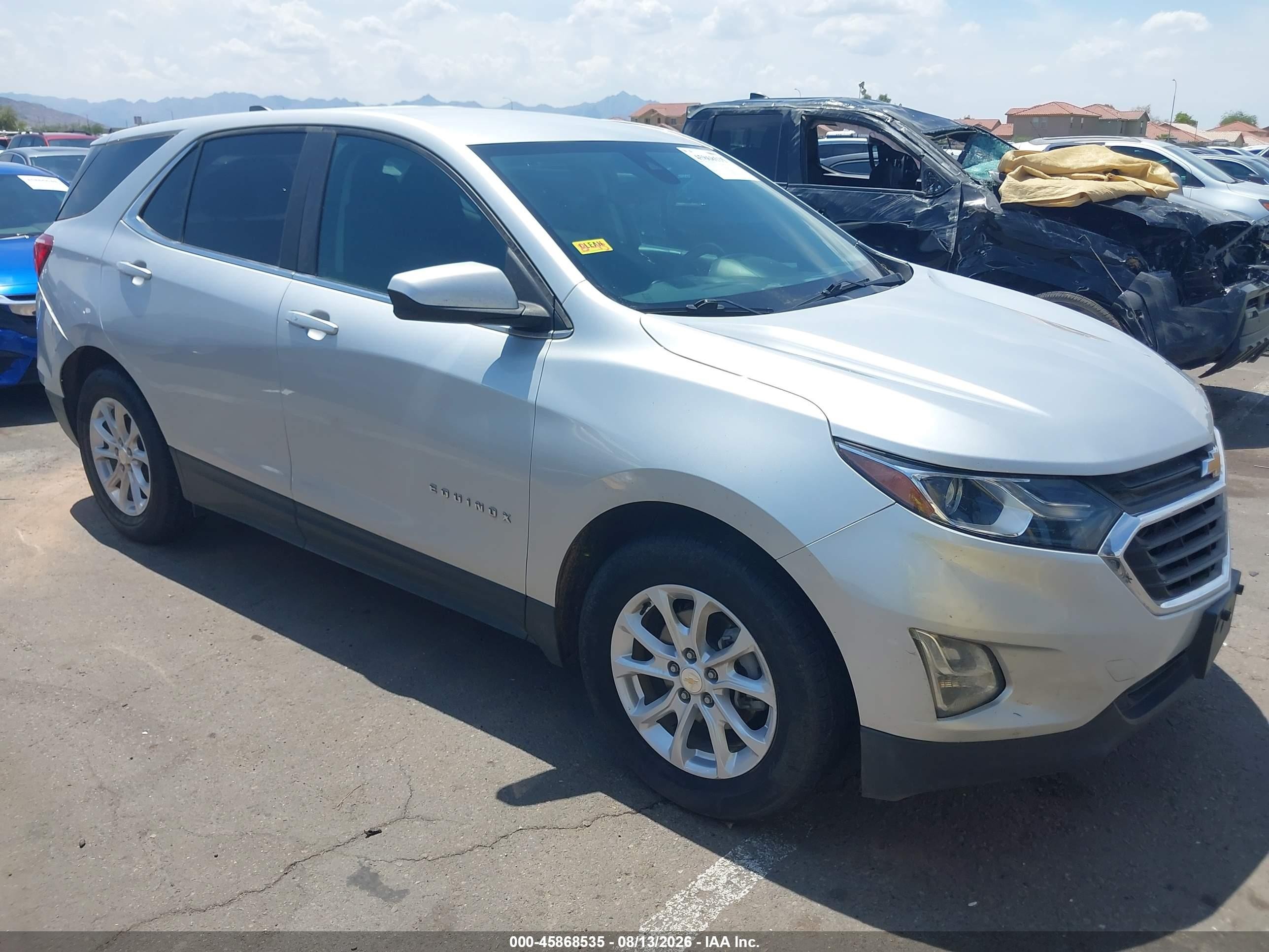 2021 Chevrolet Equinox Awd Lt Серебряный vin: 3GNAXUEV5MS102301