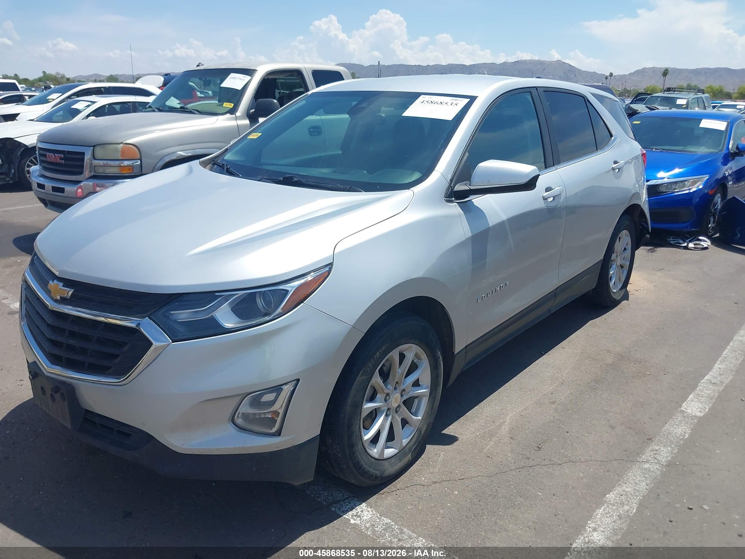 2021 Chevrolet Equinox Awd Lt Silver vin: 3GNAXUEV5MS102301