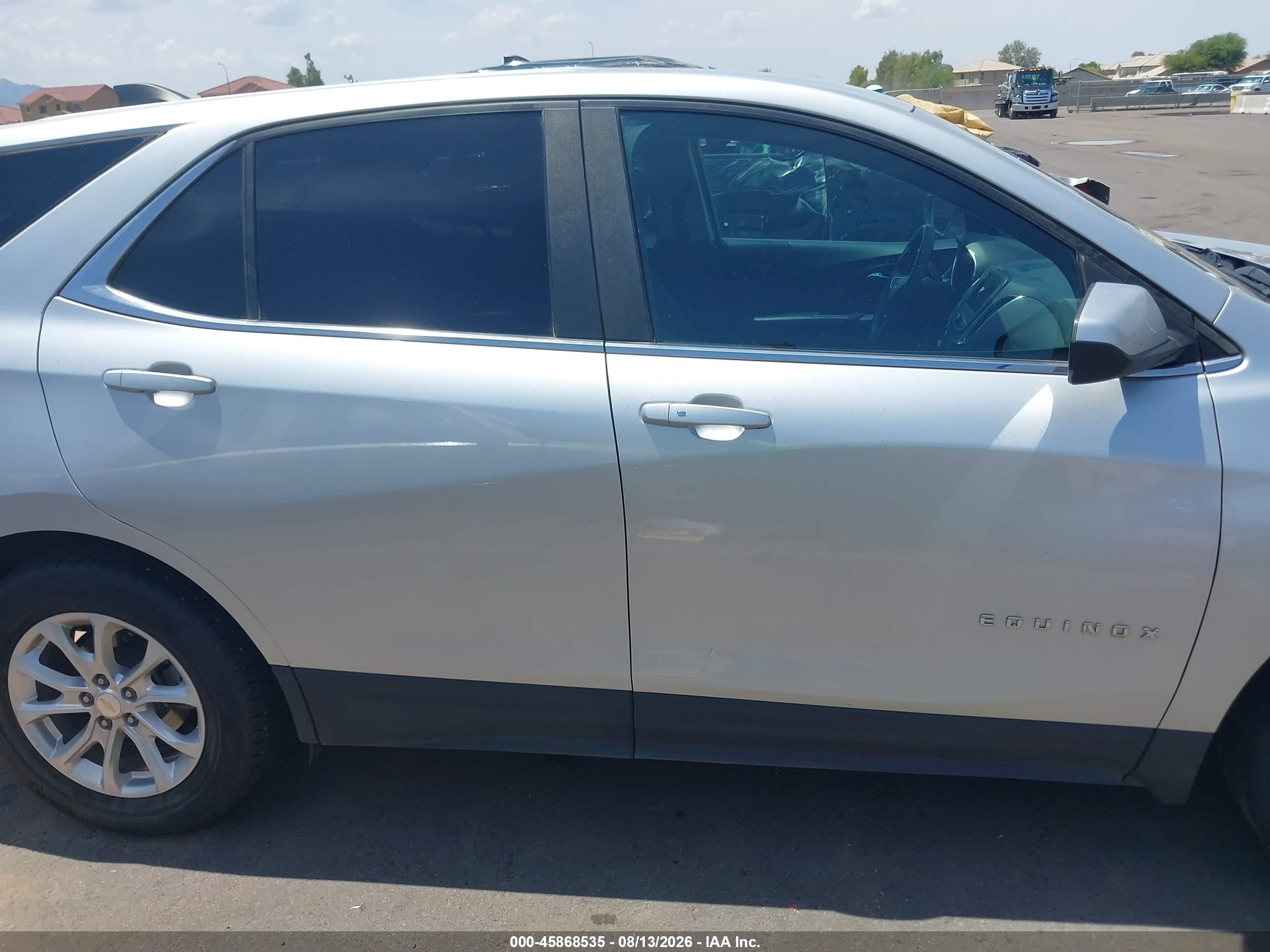 2021 Chevrolet Equinox Awd Lt Silver vin: 3GNAXUEV5MS102301