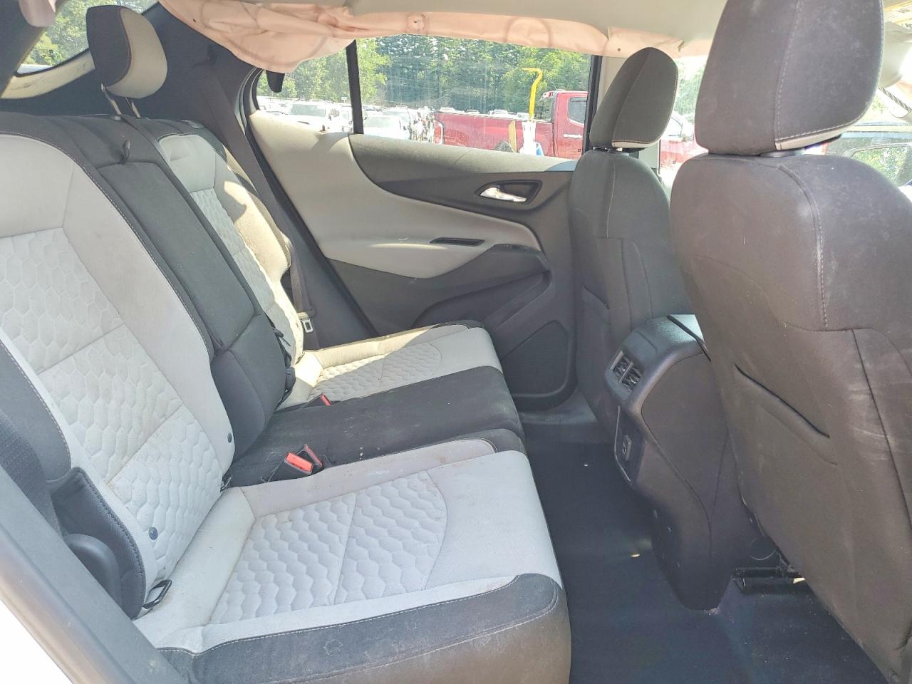 2019 Chevrolet Equinox Lt White vin: 3GNAXUEV6KS571605