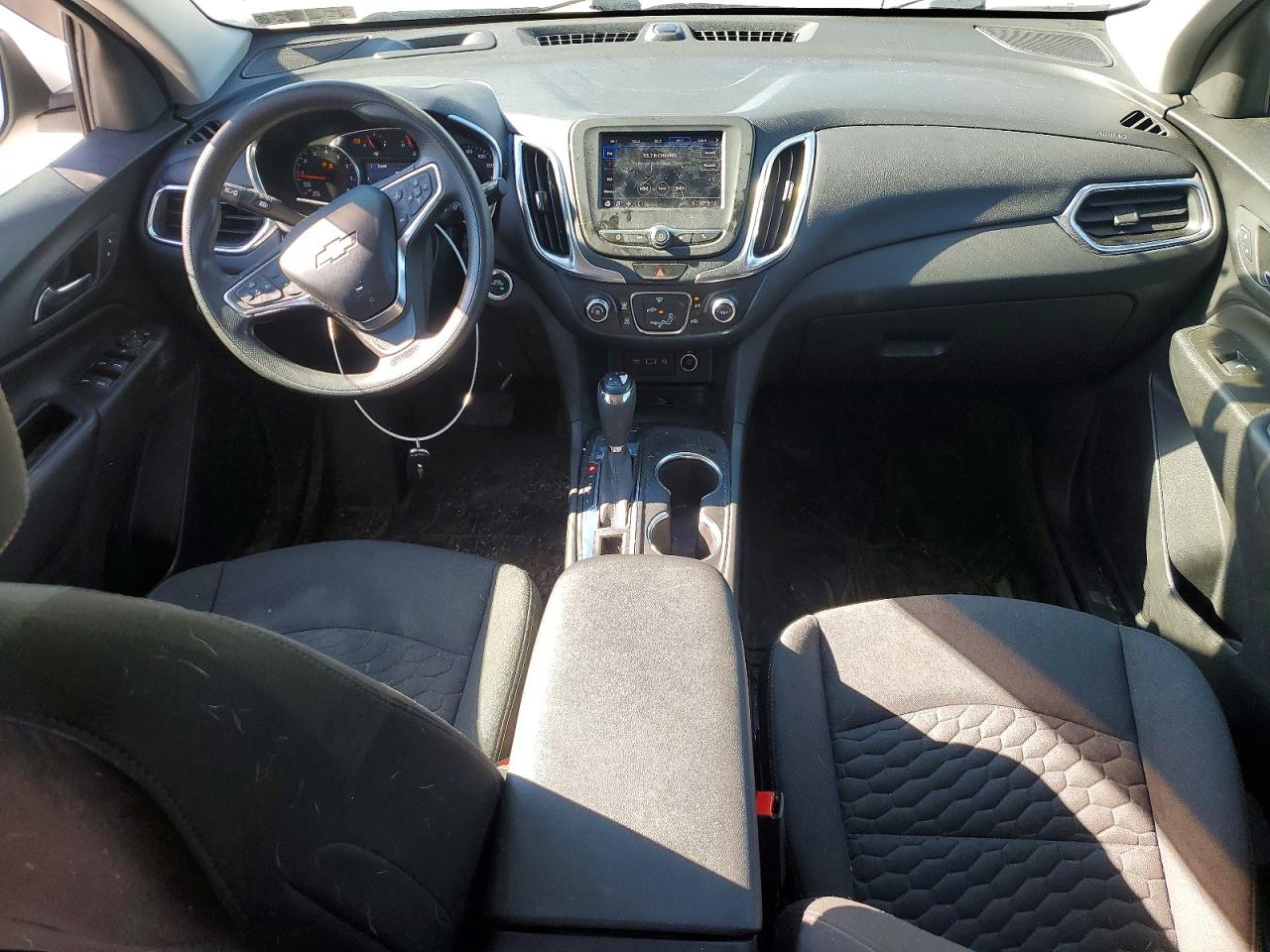 2021 Chevrolet Equinox Lt White vin: 3GNAXUEV6MS151698