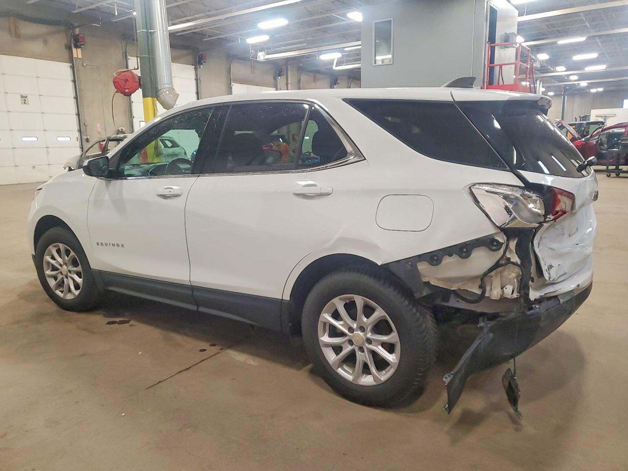 2020 Chevrolet Equinox Lt White vin: 3GNAXUEV7LS588866
