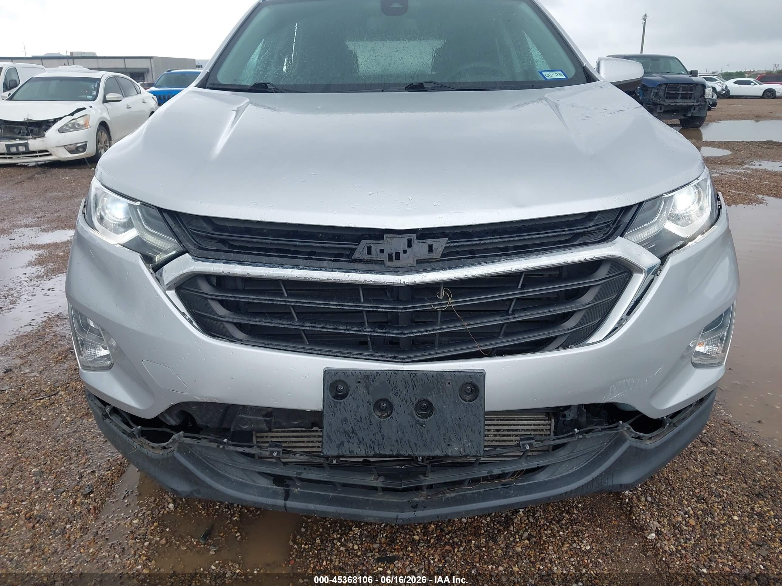 2021 Chevrolet Equinox Awd Lt Silver vin: 3GNAXUEV7MS172530