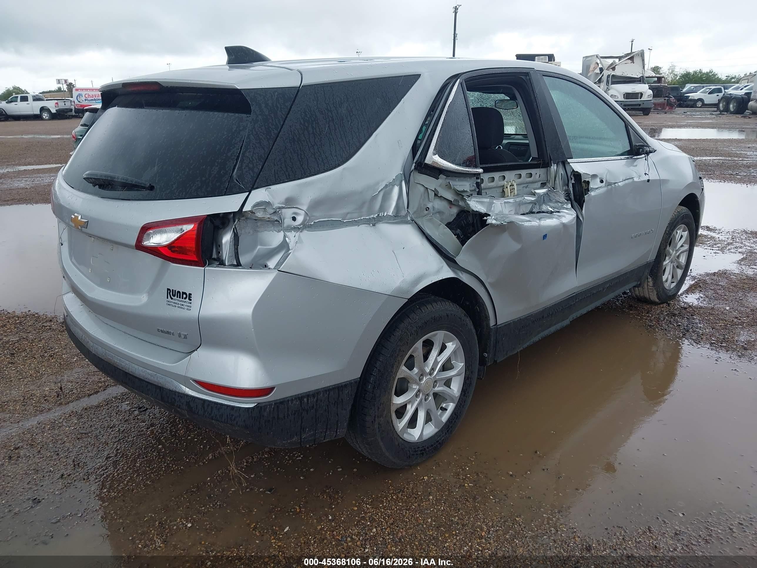 2021 Chevrolet Equinox Awd Lt Silver vin: 3GNAXUEV7MS172530