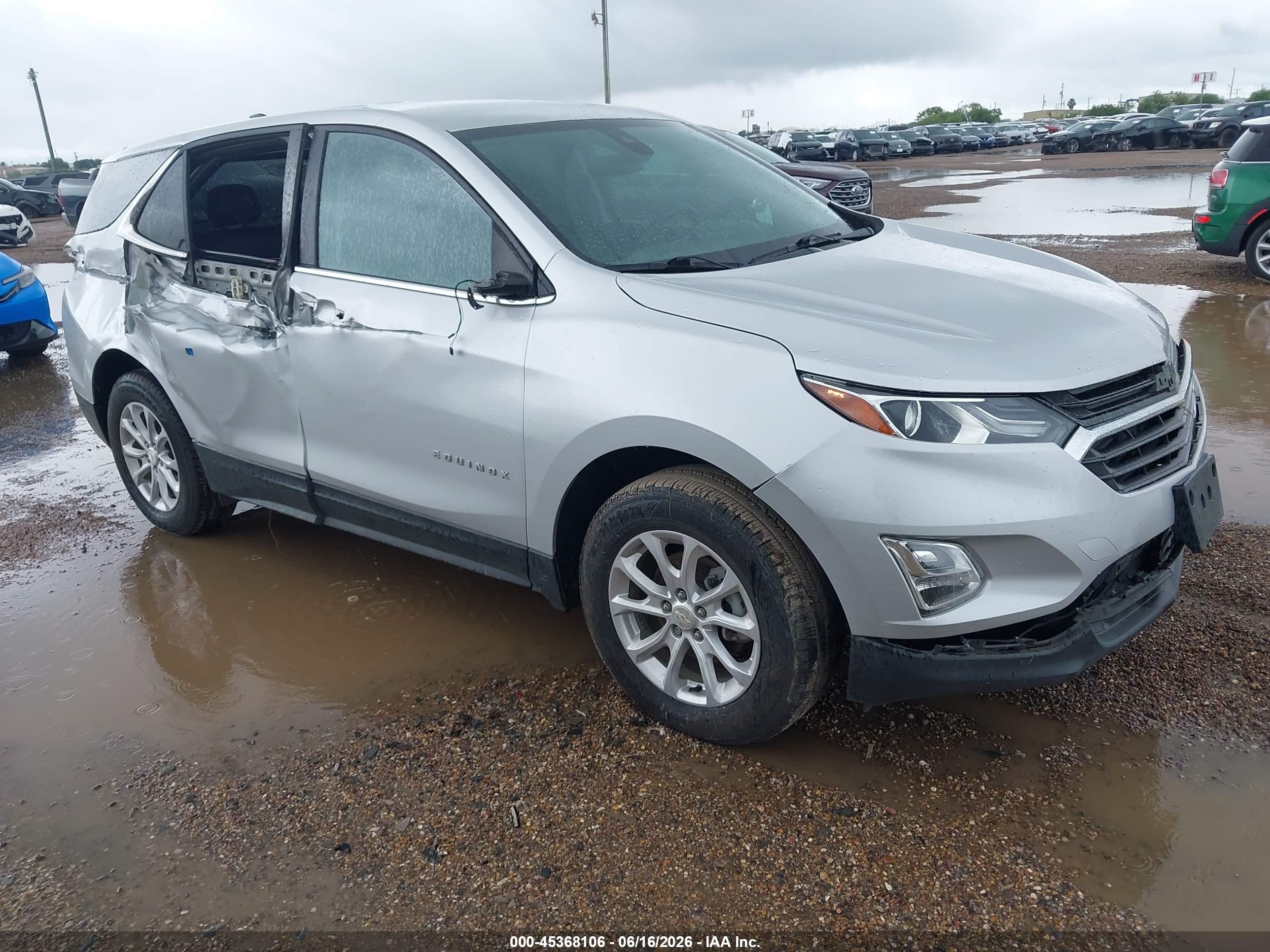 2021 Chevrolet Equinox Awd Lt Серебряный vin: 3GNAXUEV7MS172530