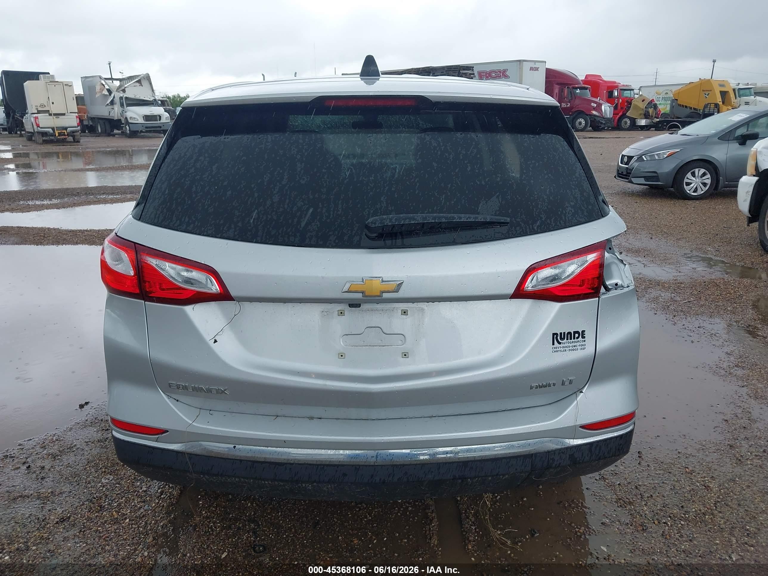 2021 Chevrolet Equinox Awd Lt Silver vin: 3GNAXUEV7MS172530