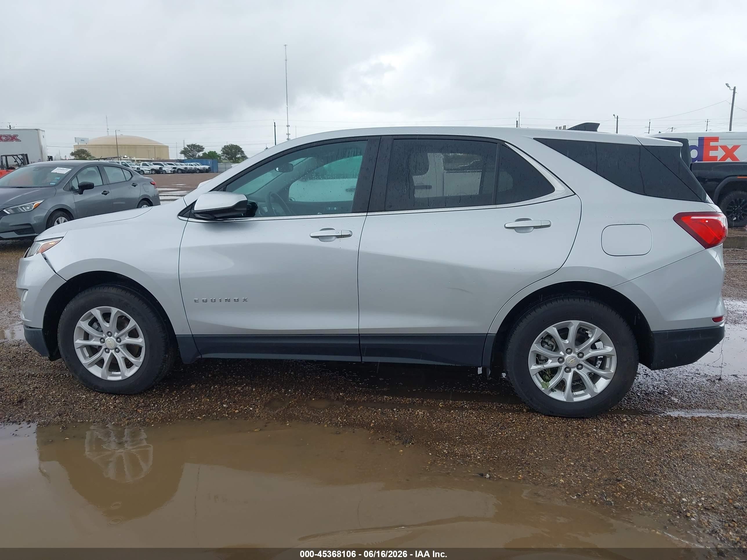 2021 Chevrolet Equinox Awd Lt Silver vin: 3GNAXUEV7MS172530