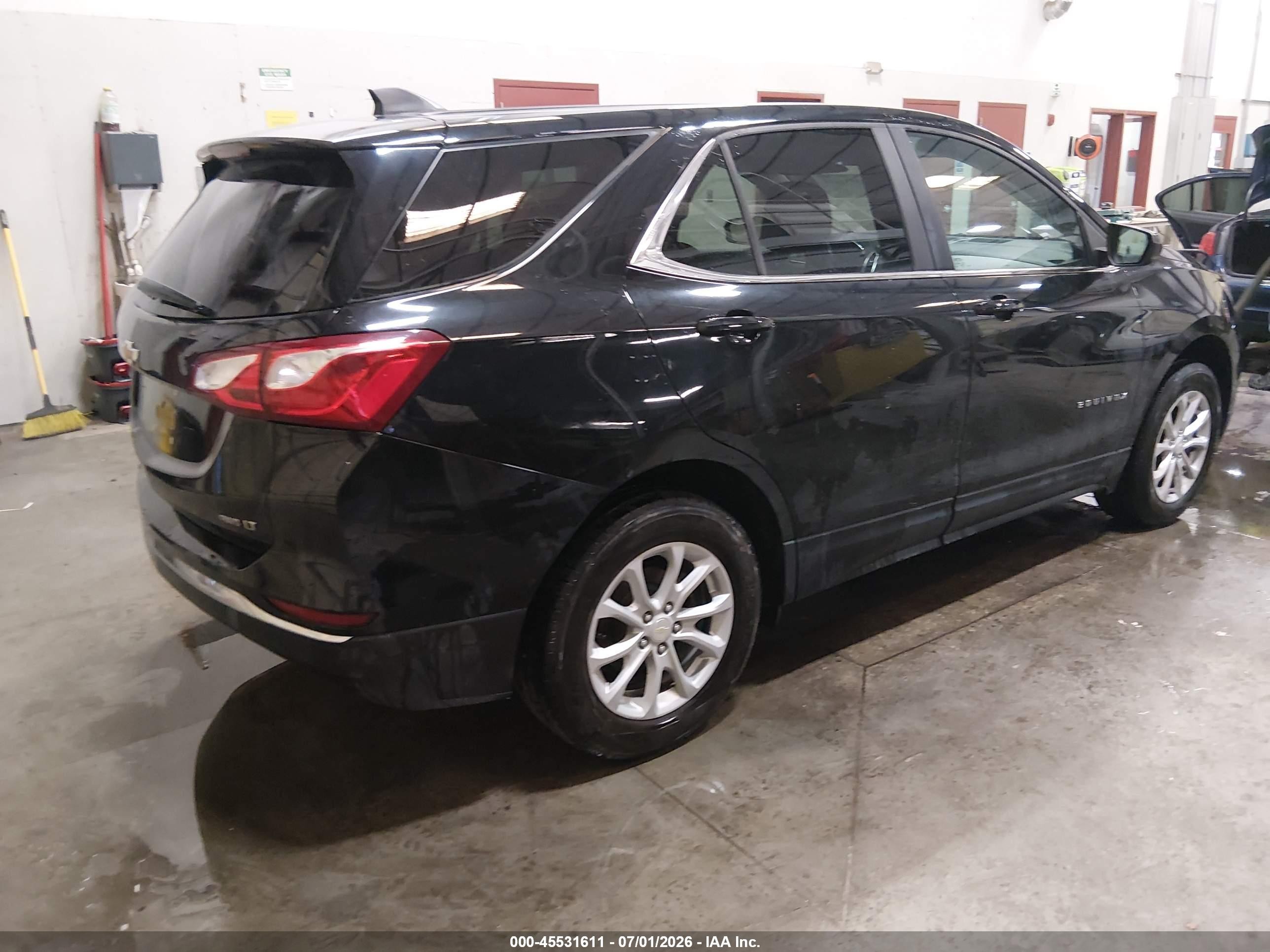 2021 Chevrolet Equinox Awd Lt Черный vin: 3GNAXUEV8ML348852