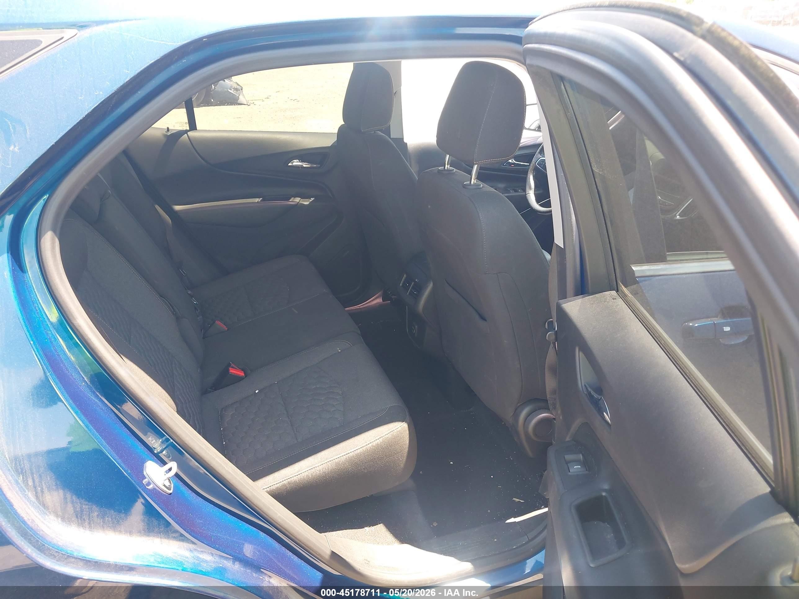 2019 Chevrolet Equinox Lt Синий vin: 3GNAXUEVXKL243405