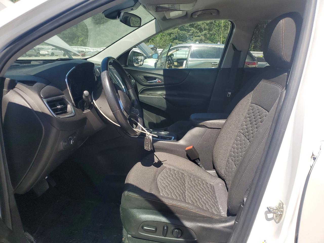 2020 Chevrolet Equinox Lt White vin: 3GNAXUEVXLS683826