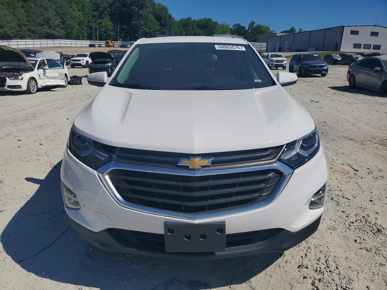 2020 Chevrolet Equinox Lt White vin: 3GNAXUEVXLS683826