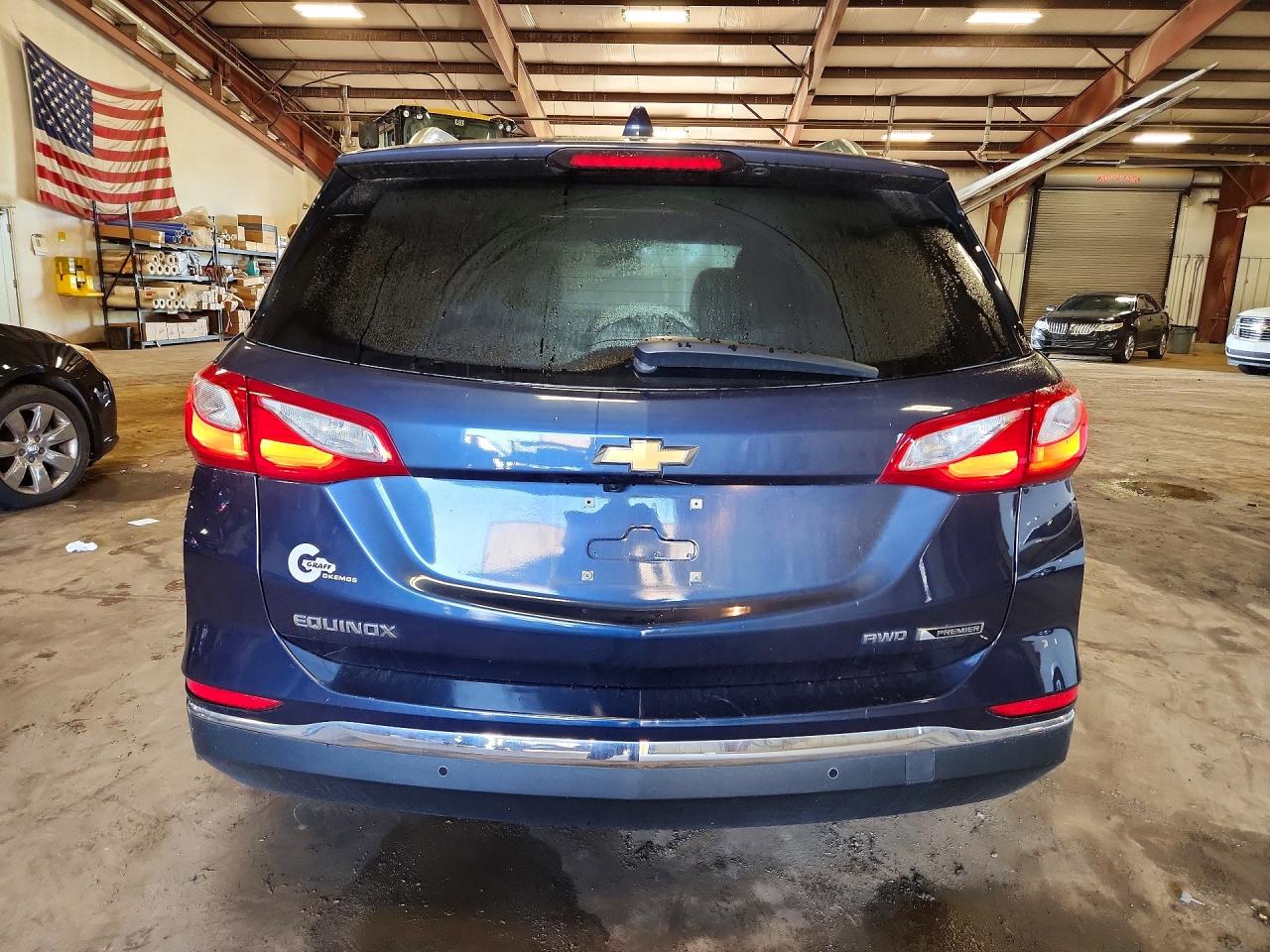 2018 Chevrolet Equinox Premier Blue vin: 3GNAXVEV1JS536362