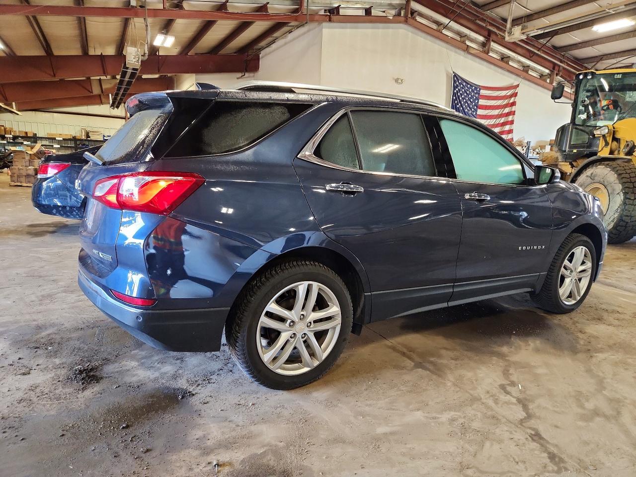 2018 Chevrolet Equinox Premier Blue vin: 3GNAXVEV1JS536362