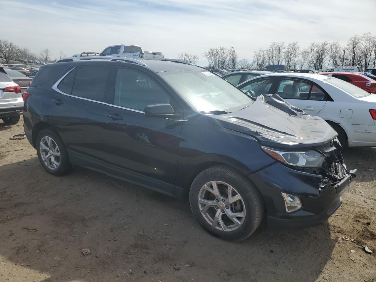 2020 Chevrolet Equinox Lt Blue vin: 3GNAXVEX4LS500282