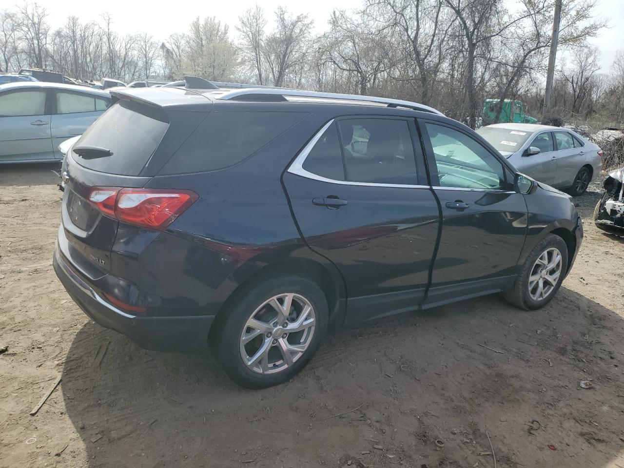 2020 Chevrolet Equinox Lt Blue vin: 3GNAXVEX4LS500282