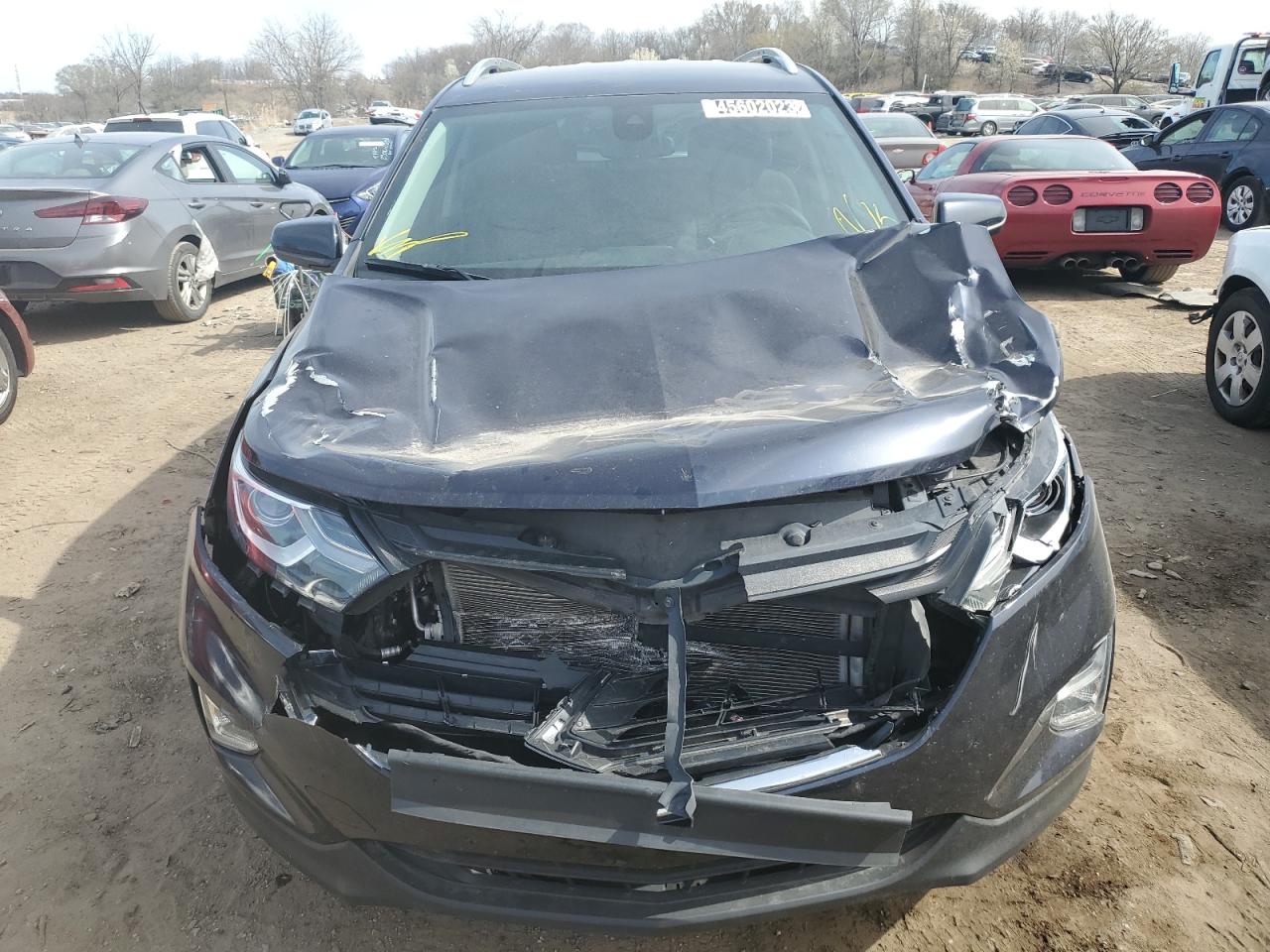 2020 Chevrolet Equinox Lt Blue vin: 3GNAXVEX4LS500282