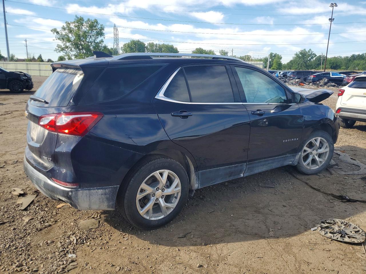 2020 Chevrolet Equinox Lt Black vin: 3GNAXVEX4LS500282