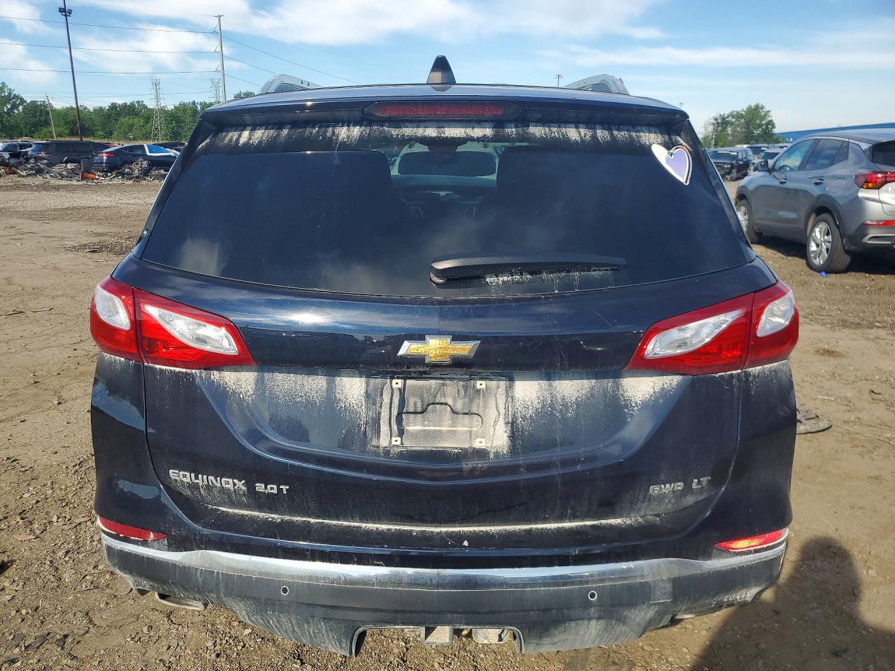 2020 Chevrolet Equinox Lt Black vin: 3GNAXVEX4LS500282