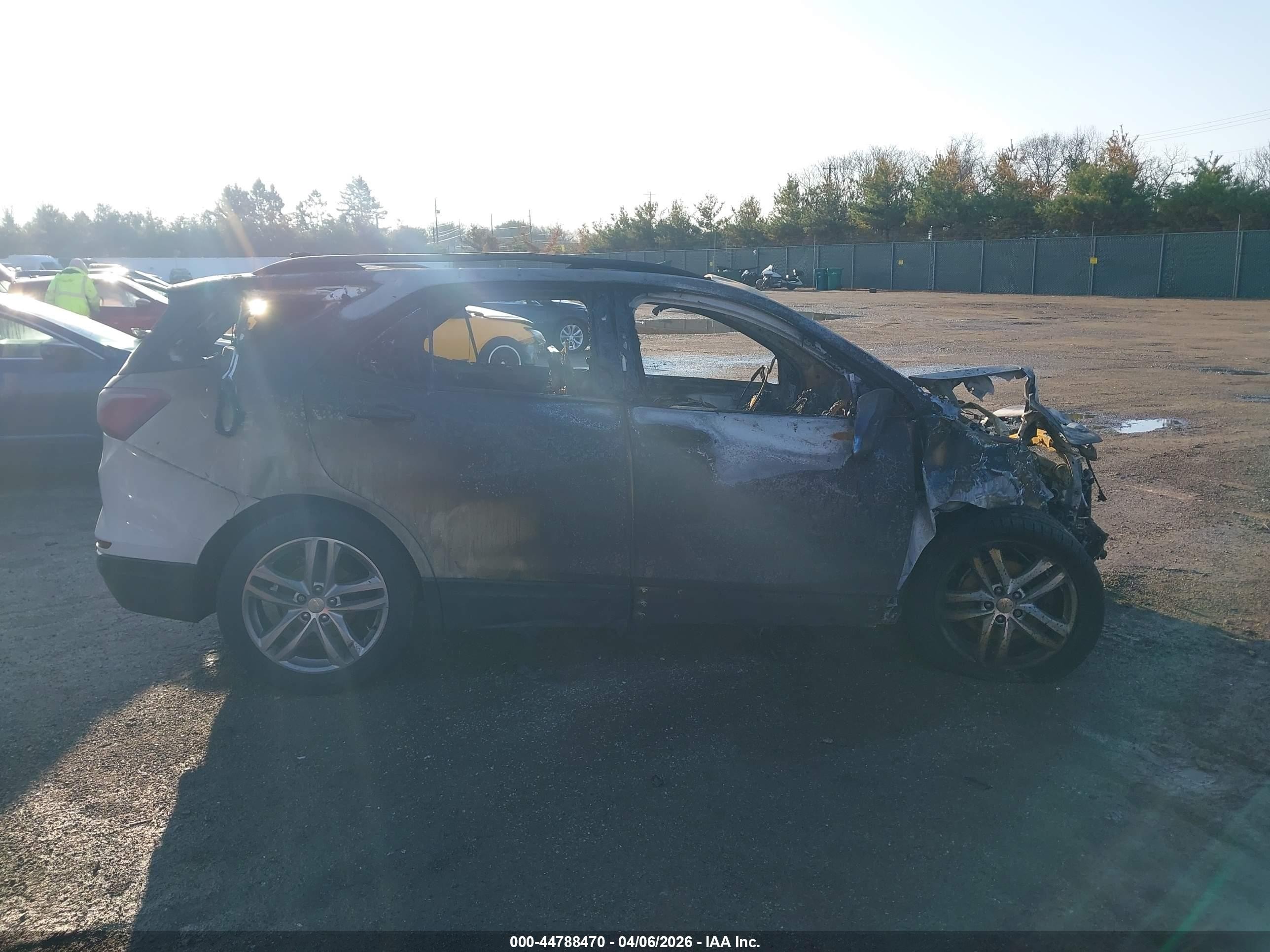 2018 Chevrolet Equinox Premier White vin: 3GNAXWEXXJS645586