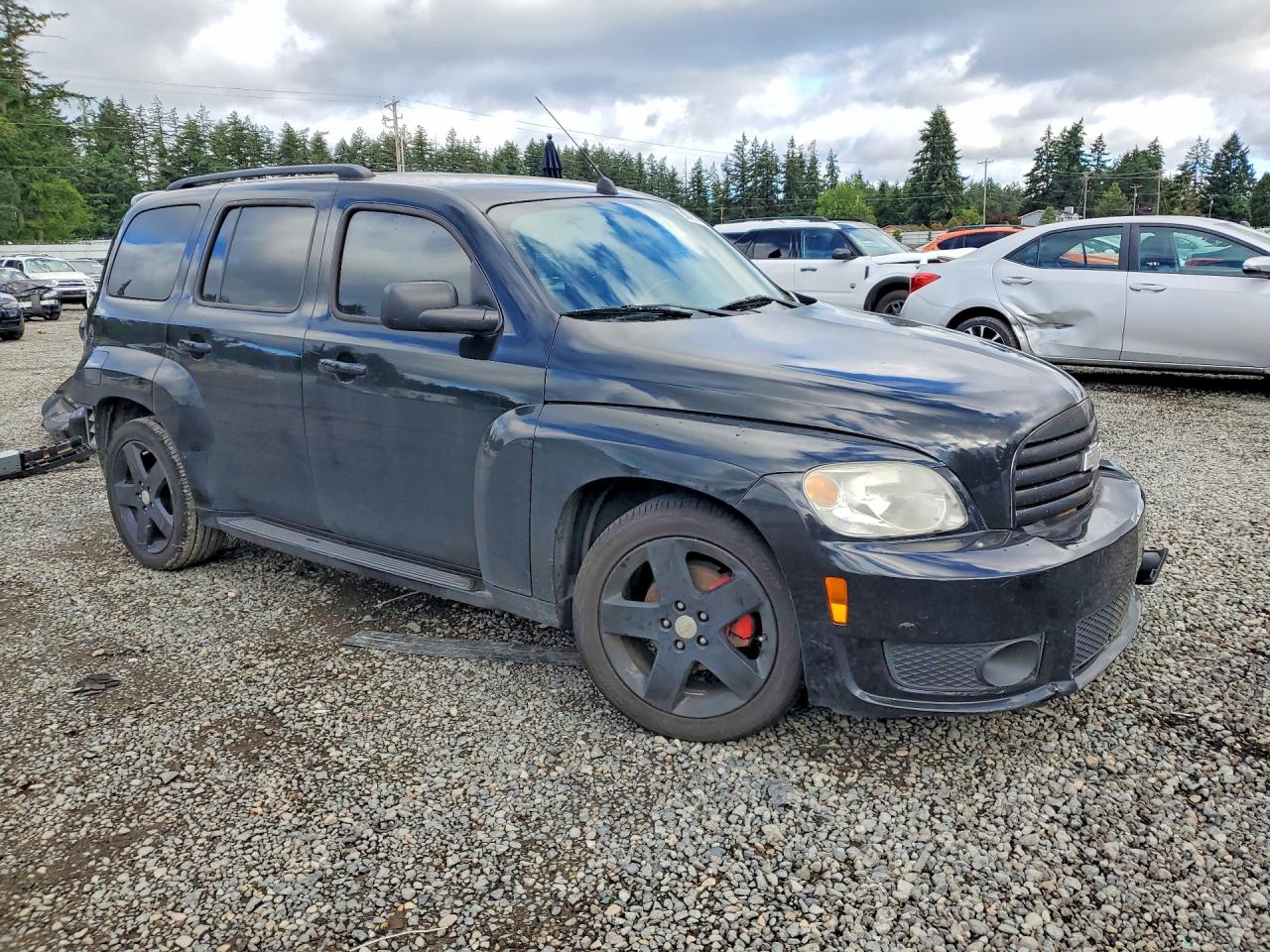2010 Chevrolet Hhr Ls Black vin: 3GNBAADB0AS596073