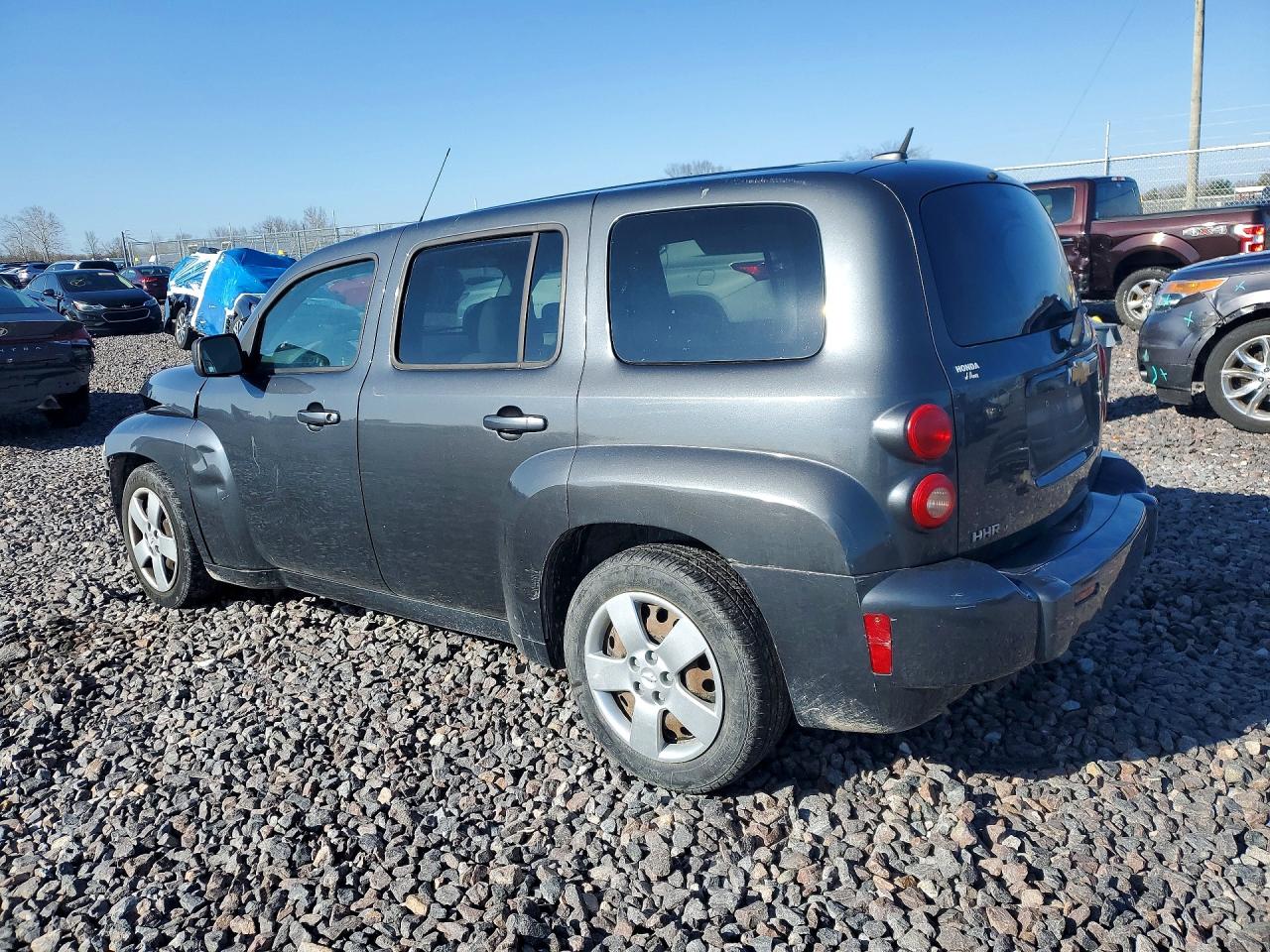 2010 Chevrolet Hhr Ls Gray vin: 3GNBAADB1AS537646