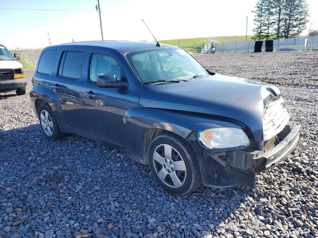 2010 Chevrolet Hhr Ls Gray vin: 3GNBAADB1AS537646