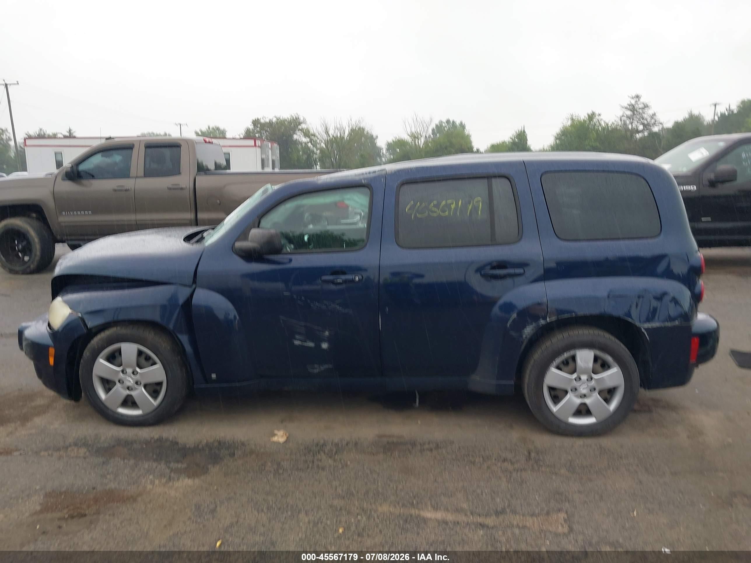 2010 Chevrolet Hhr Ls Blue vin: 3GNBAADB3AS523991