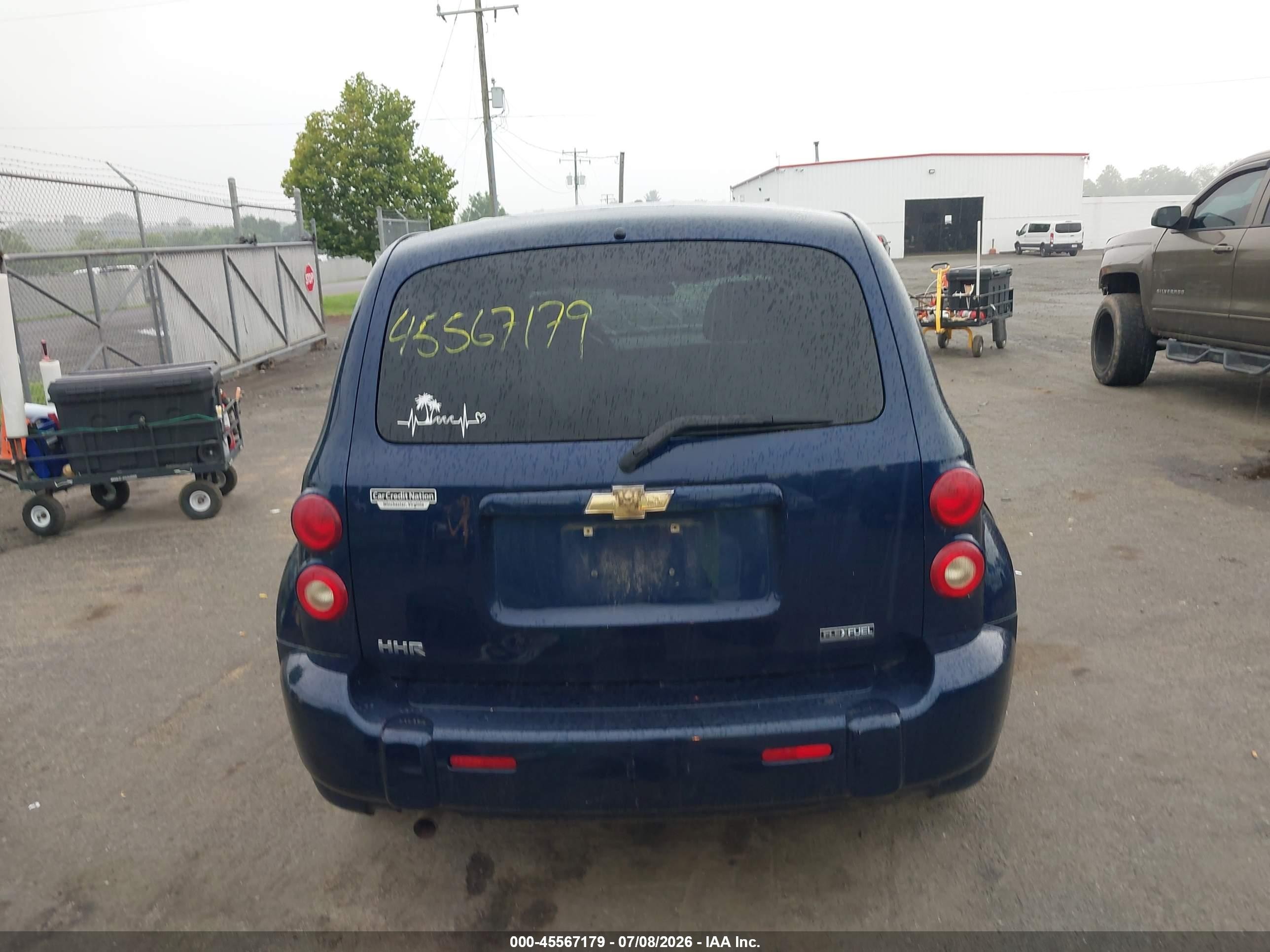 2010 Chevrolet Hhr Ls Blue vin: 3GNBAADB3AS523991