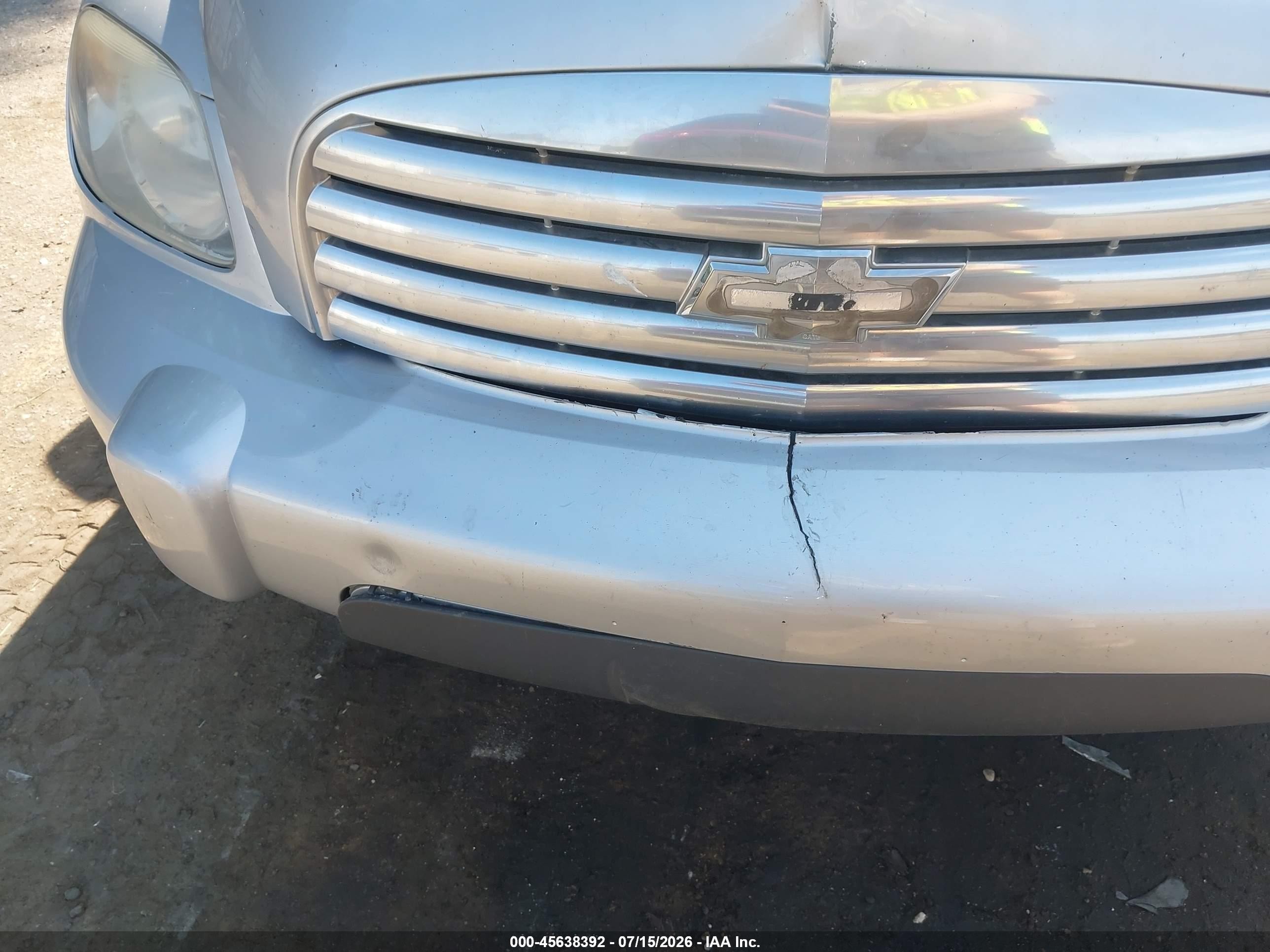 2010 Chevrolet Hhr Ls Silver vin: 3GNBAADB3AS601346