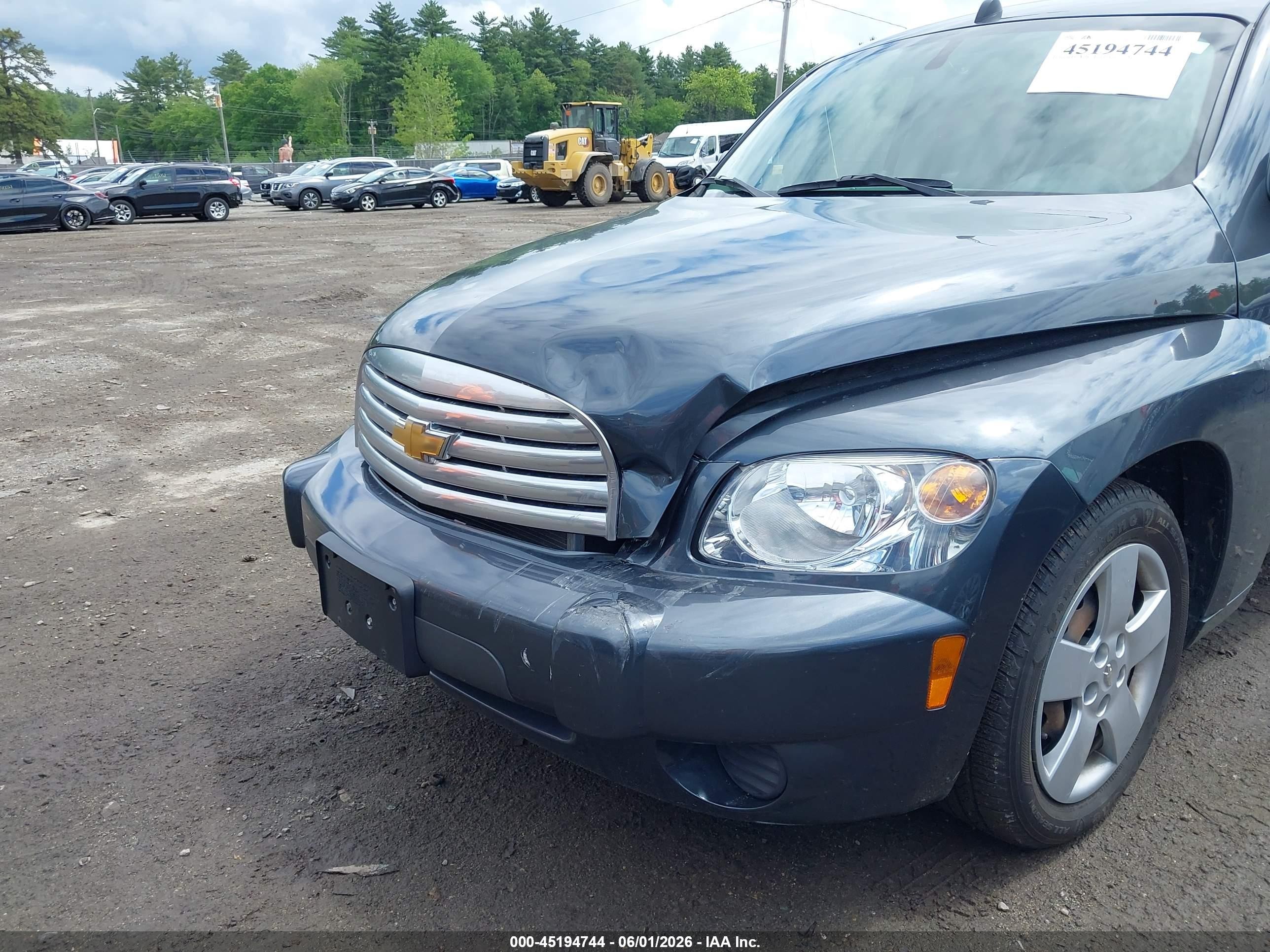 2010 Chevrolet Hhr Ls Gray vin: 3GNBAADB5AS536595