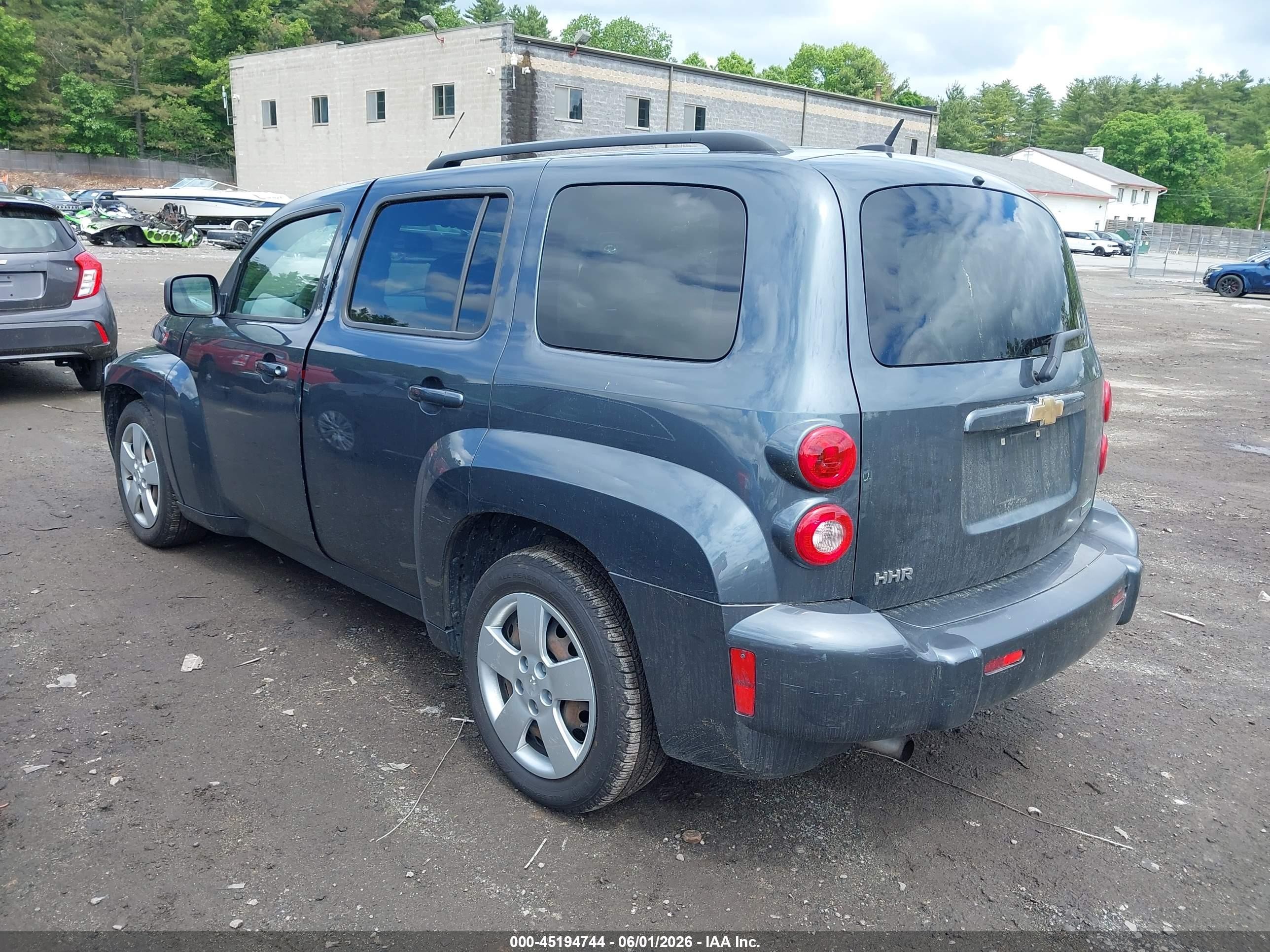 2010 Chevrolet Hhr Ls Gray vin: 3GNBAADB5AS536595