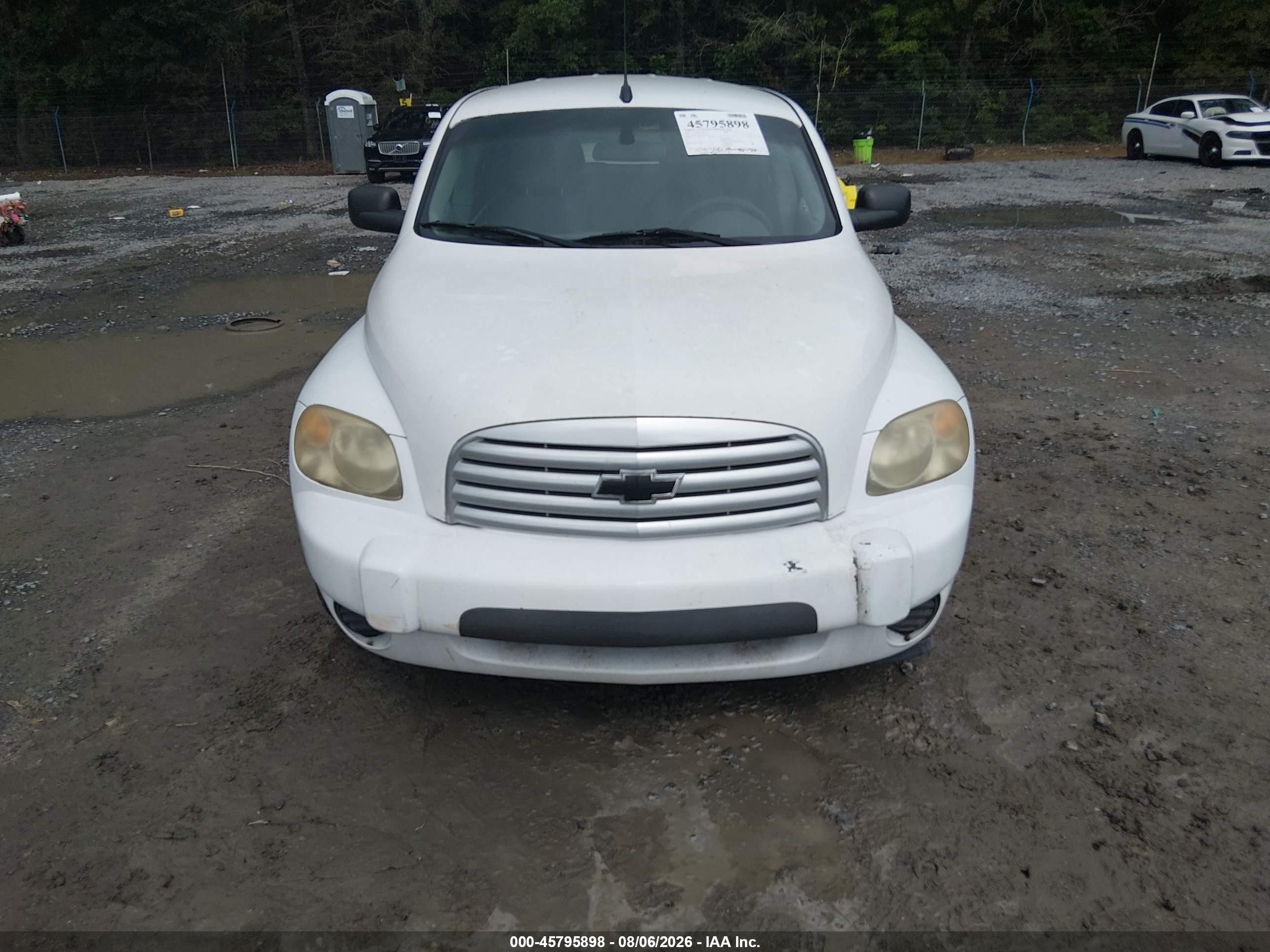 2010 Chevrolet Hhr Ls White vin: 3GNBAADB6AS515223