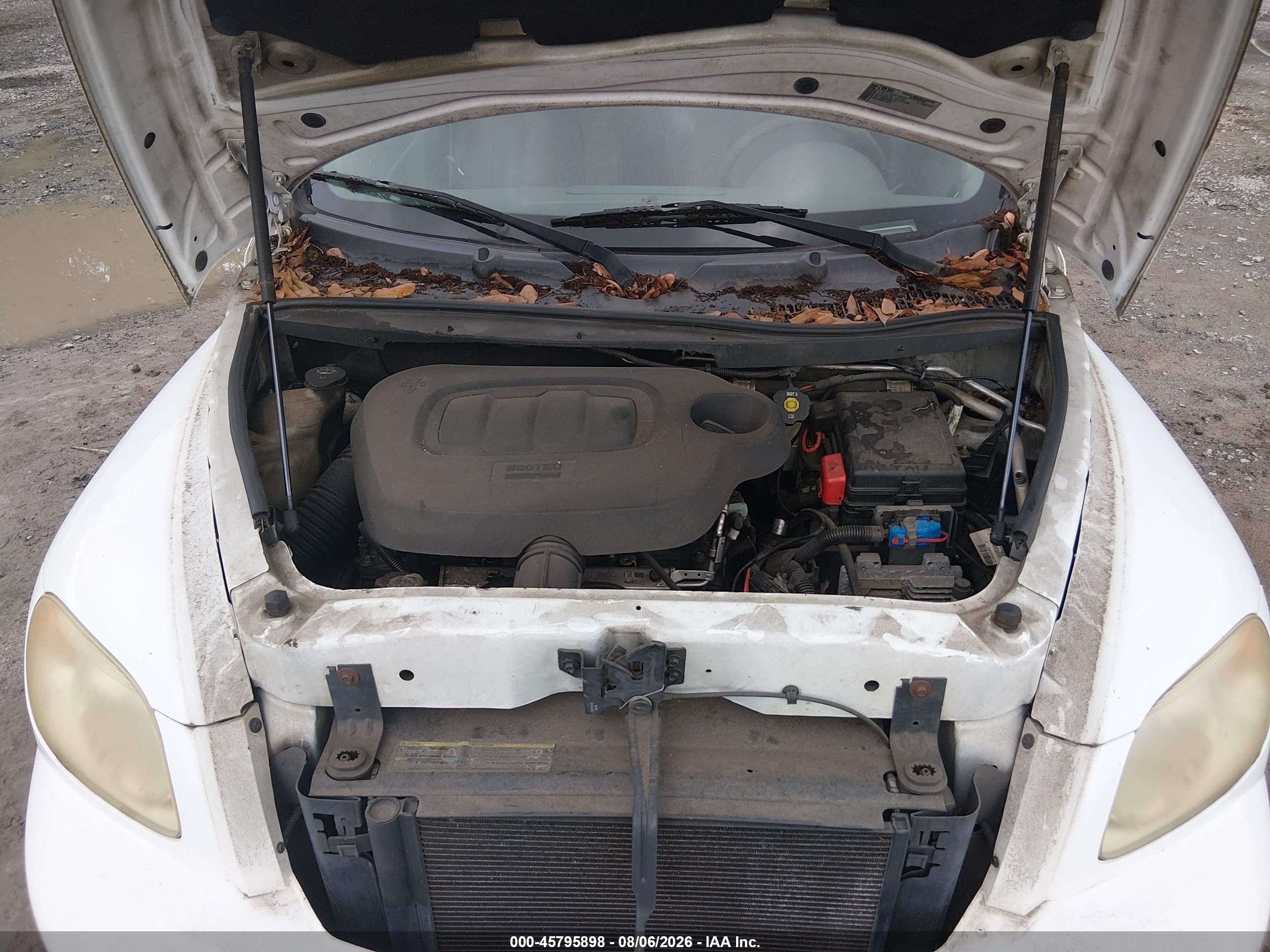 2010 Chevrolet Hhr Ls White vin: 3GNBAADB6AS515223