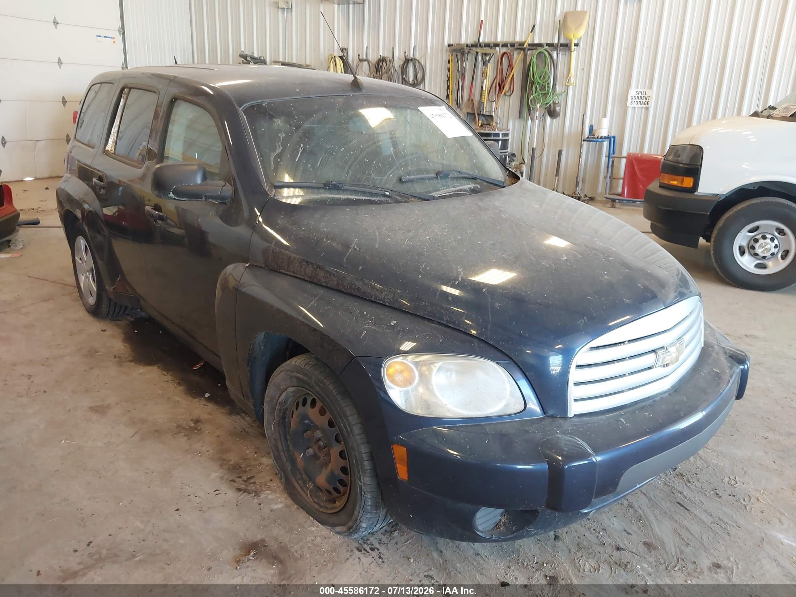 2010 Chevrolet Hhr Ls Blue vin: 3GNBAADB6AS538677