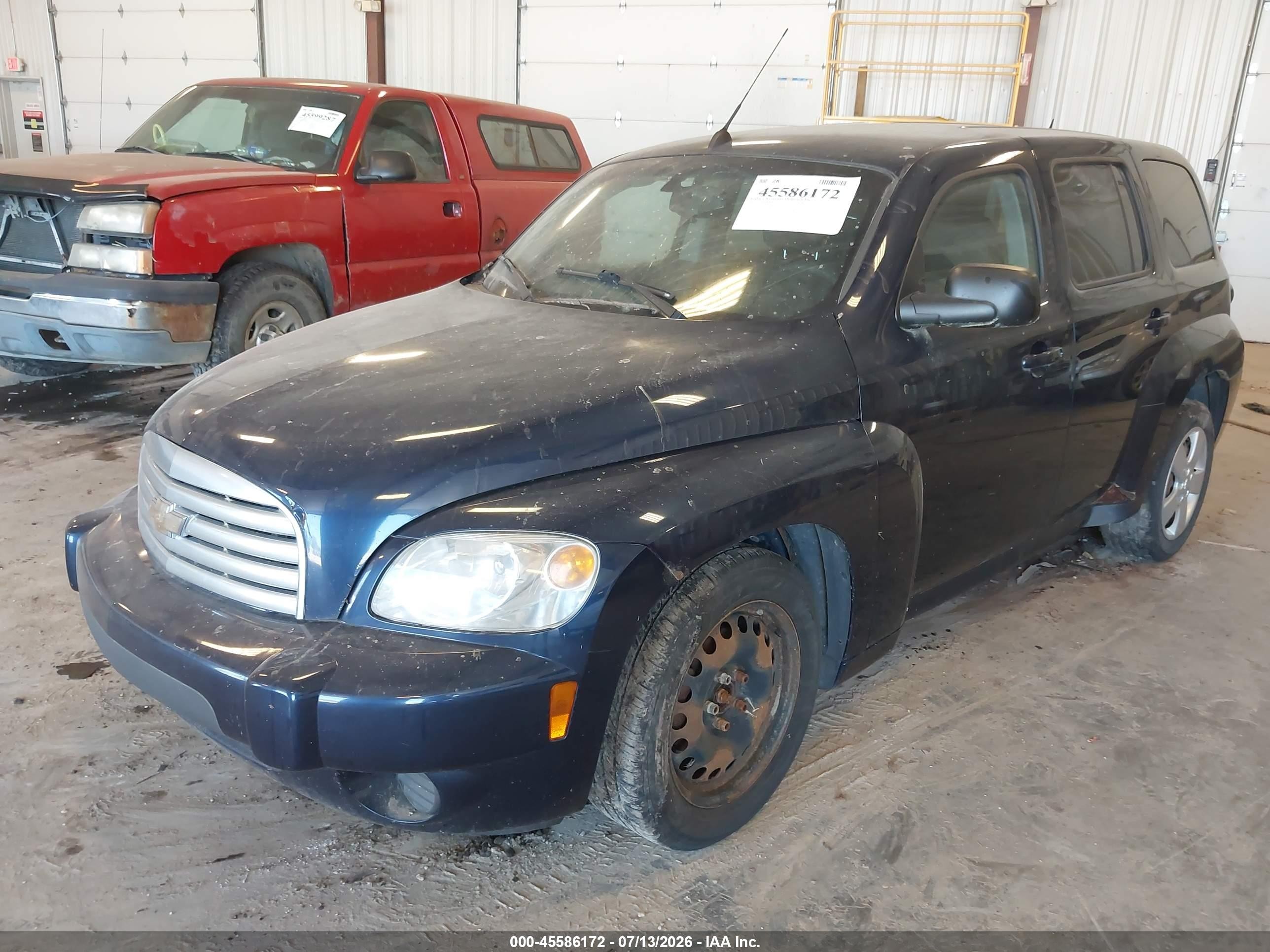2010 Chevrolet Hhr Ls Blue vin: 3GNBAADB6AS538677