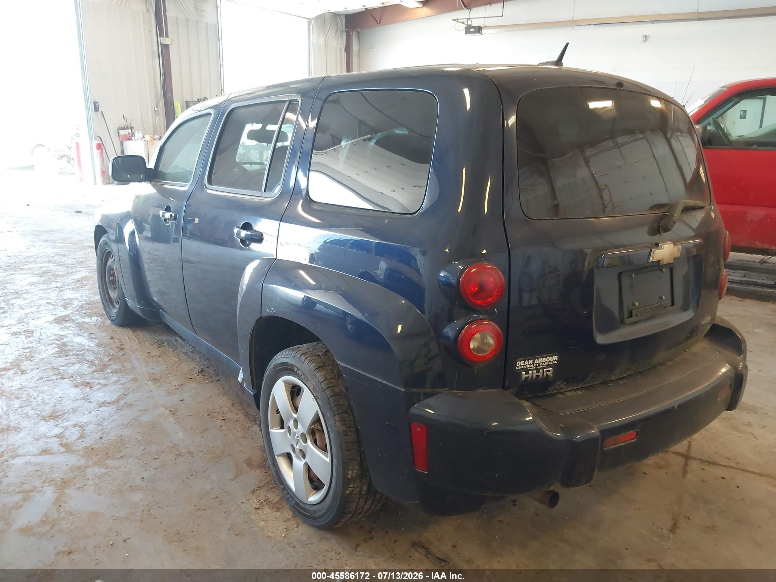 2010 Chevrolet Hhr Ls Blue vin: 3GNBAADB6AS538677