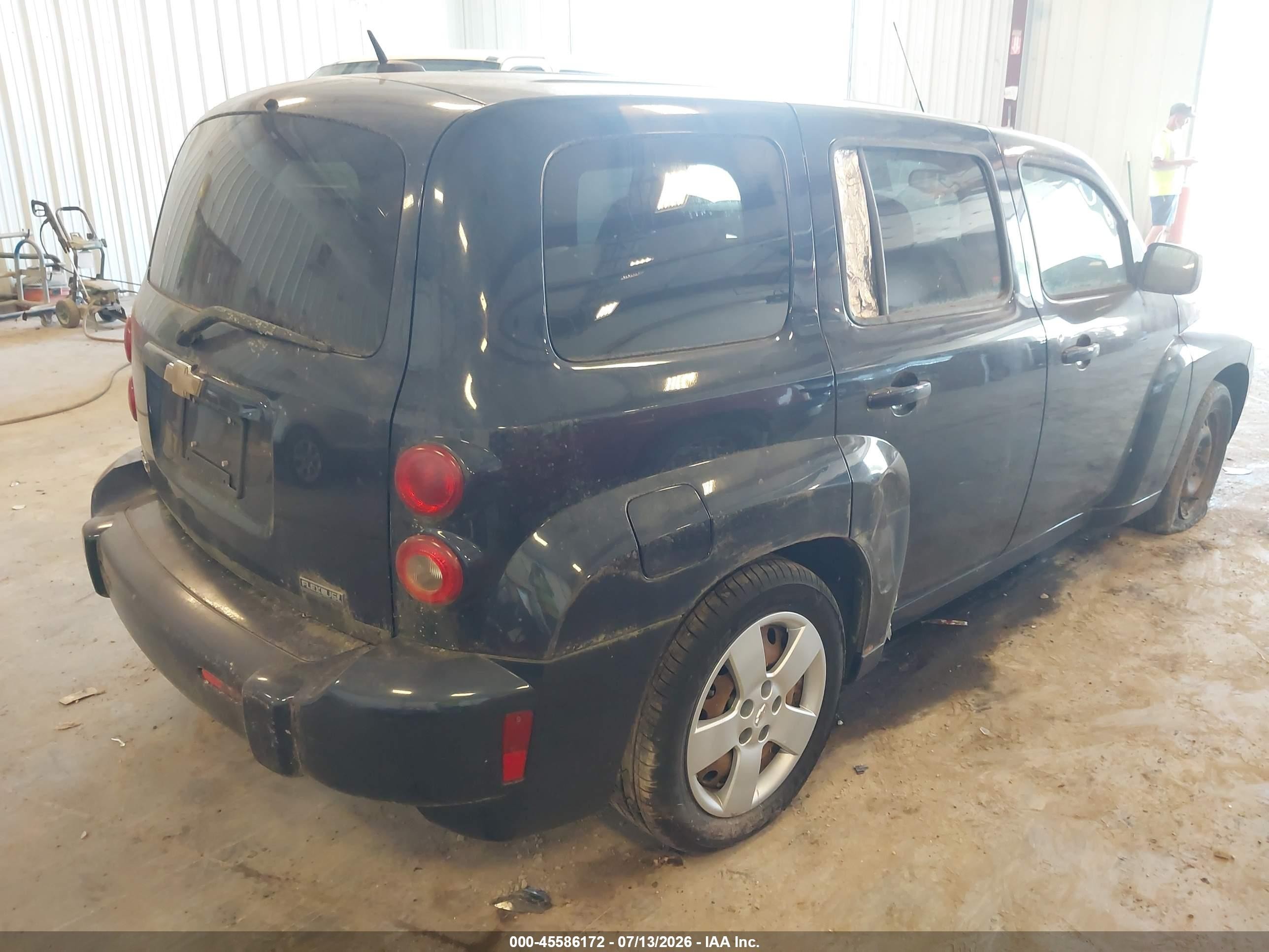 2010 Chevrolet Hhr Ls Blue vin: 3GNBAADB6AS538677