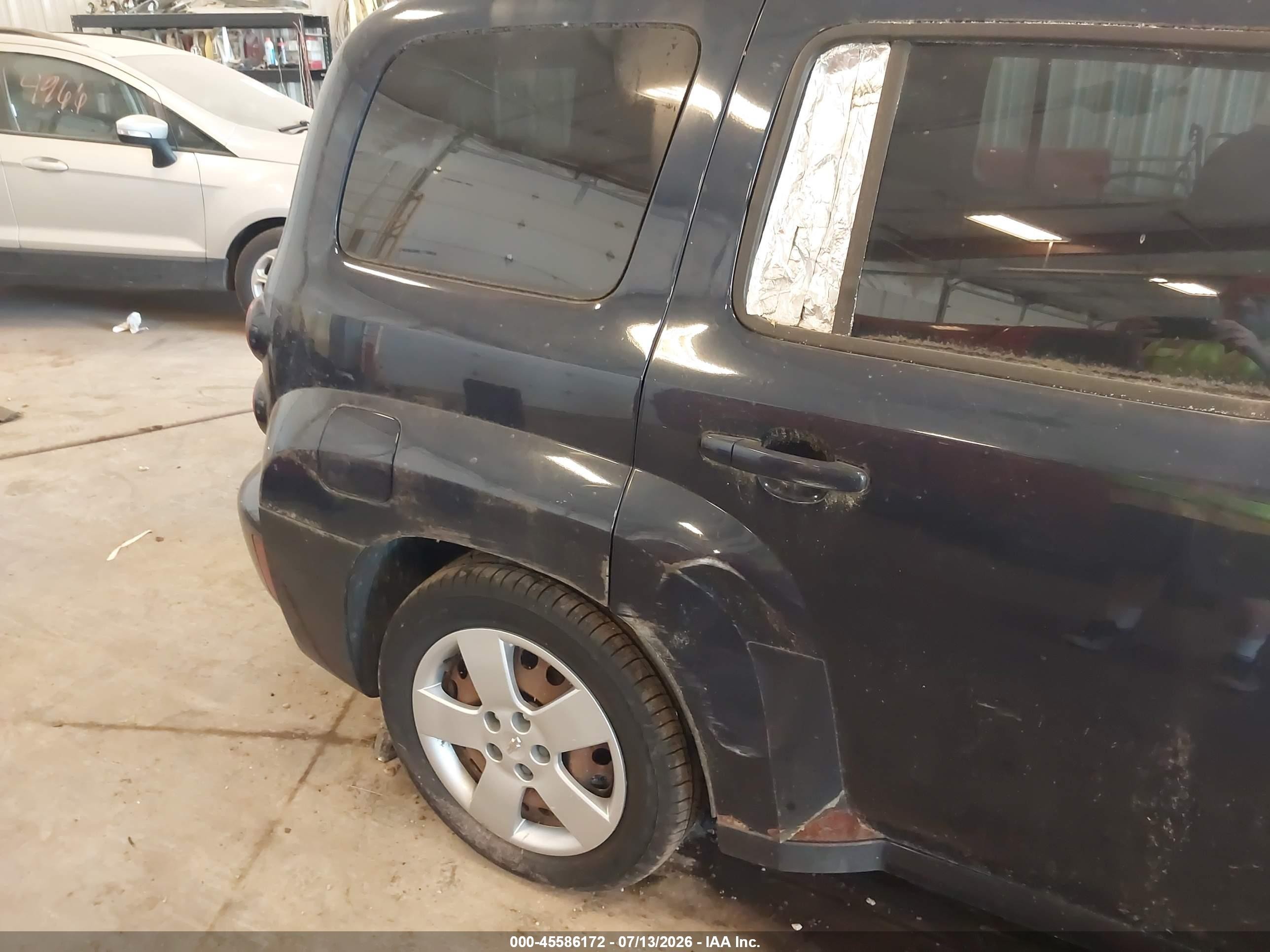 2010 Chevrolet Hhr Ls Blue vin: 3GNBAADB6AS538677