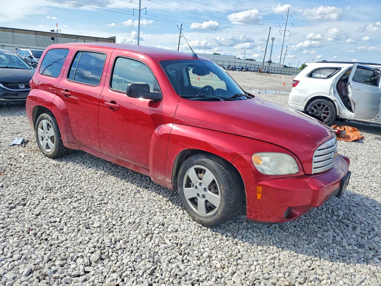 2010 Chevrolet Hhr Ls Burgundy vin: 3GNBAADB6AS559870