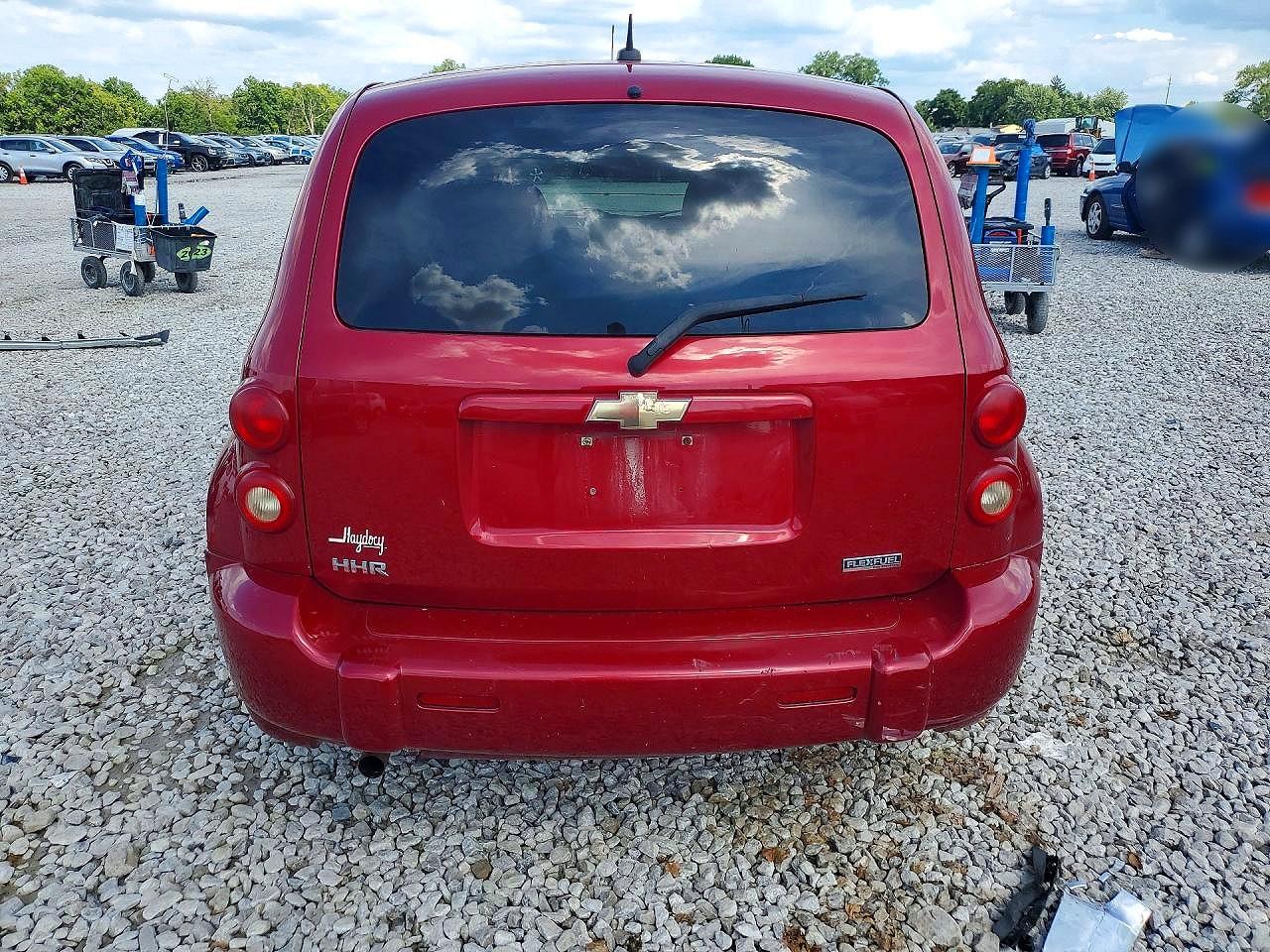 2010 Chevrolet Hhr Ls Burgundy vin: 3GNBAADB6AS559870