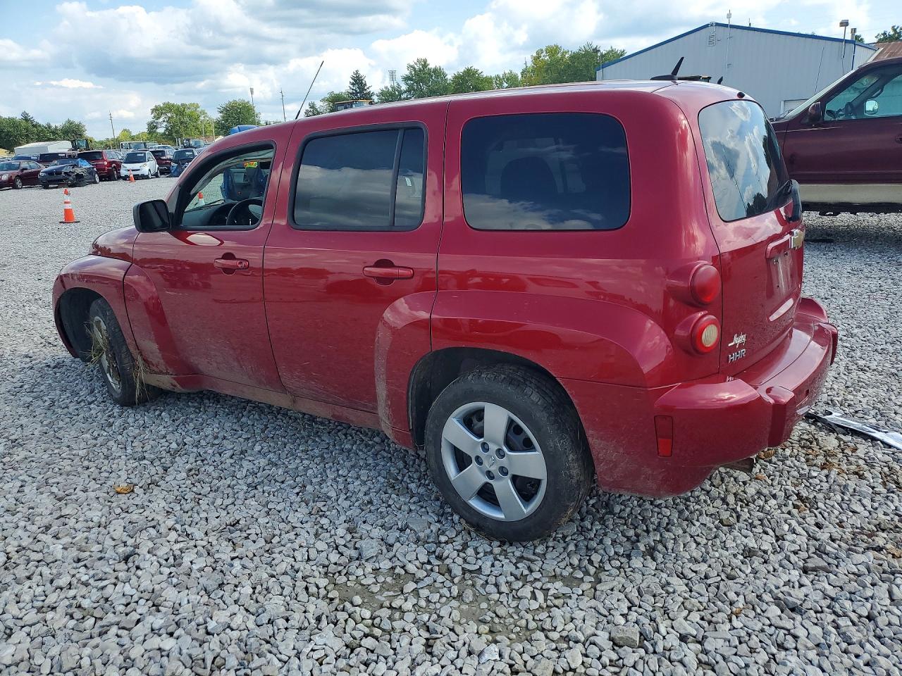2010 Chevrolet Hhr Ls Burgundy vin: 3GNBAADB6AS559870