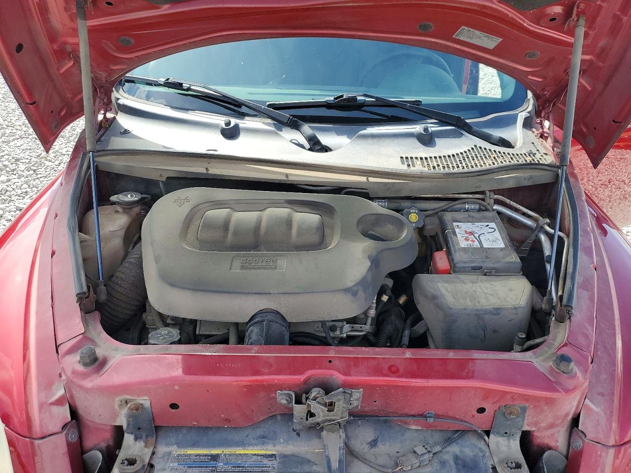 2010 Chevrolet Hhr Ls Burgundy vin: 3GNBAADB6AS559870