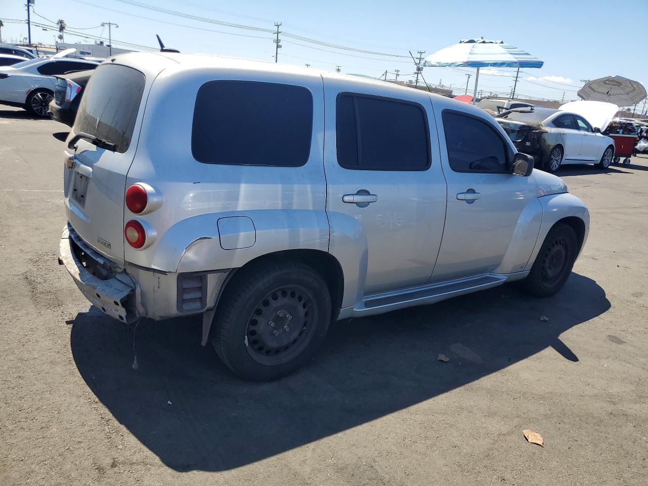 2010 Chevrolet Hhr Ls Silver vin: 3GNBAADB7AS534296