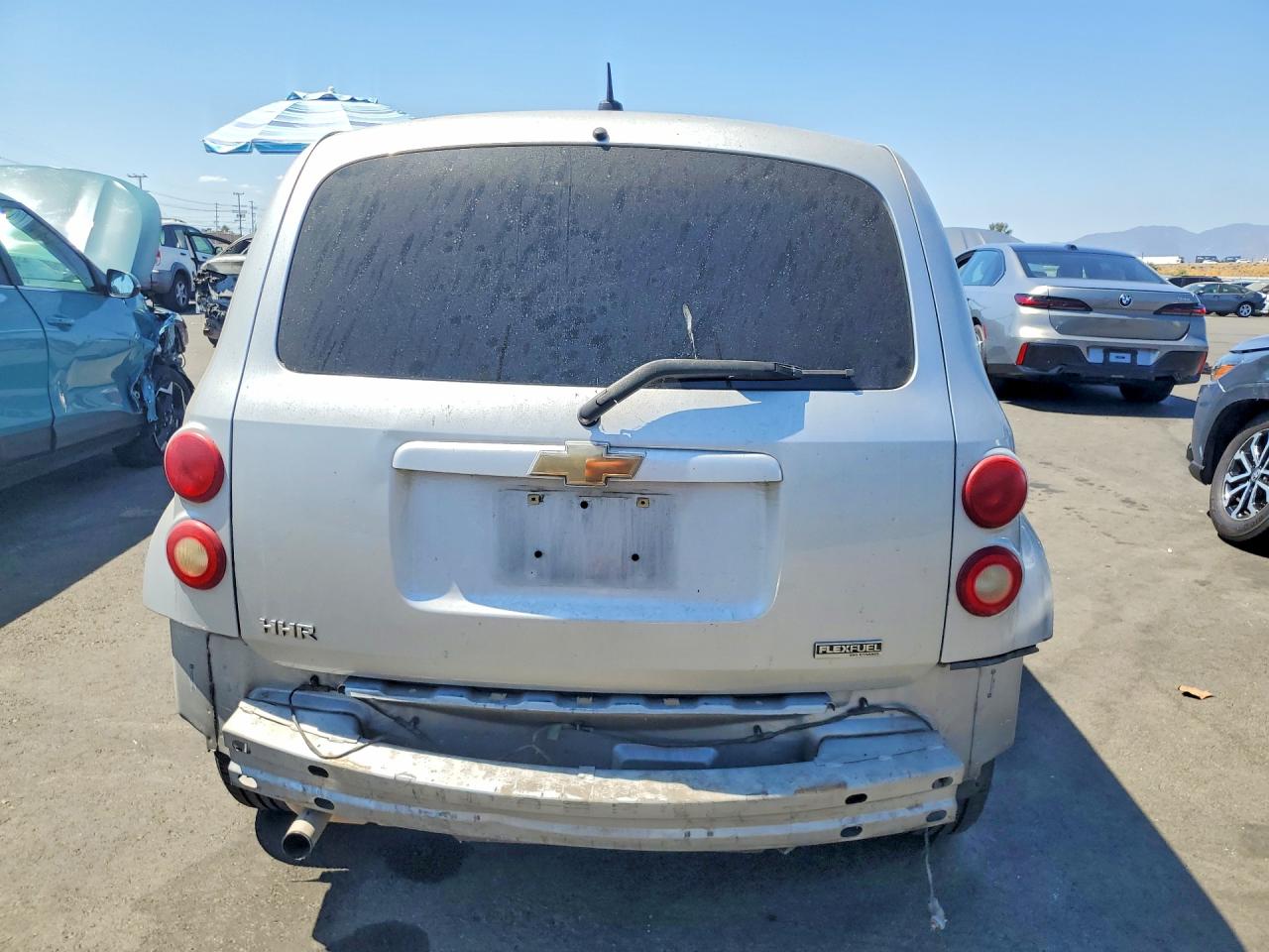 2010 Chevrolet Hhr Ls Silver vin: 3GNBAADB7AS534296