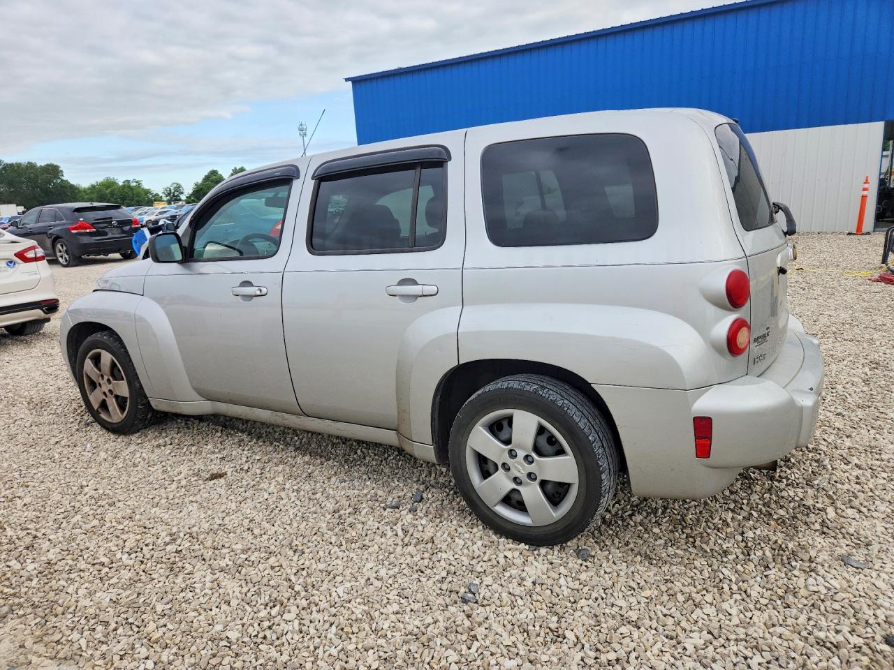 2010 Chevrolet Hhr Ls Silver vin: 3GNBAADB7AS551681